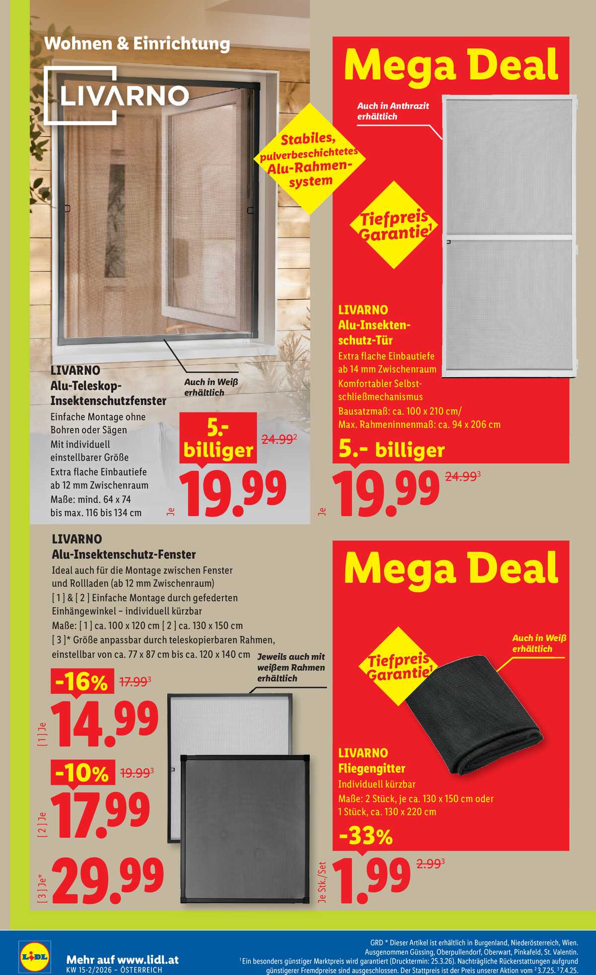 Leták Lidl Rakousko 9.4.-15.4.2026 strana 24