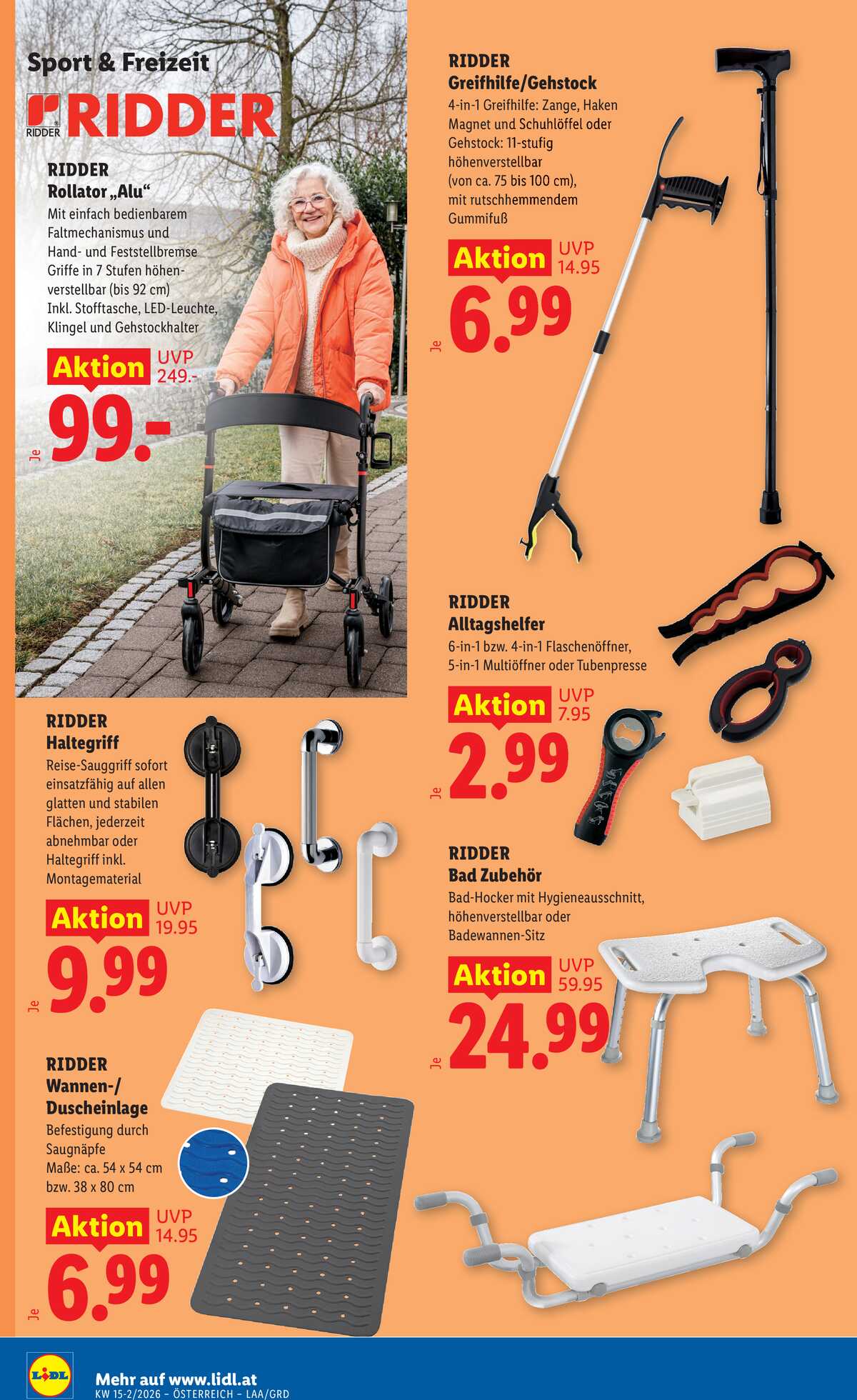 Leták Lidl Rakousko 9.4.-15.4.2026 strana 26