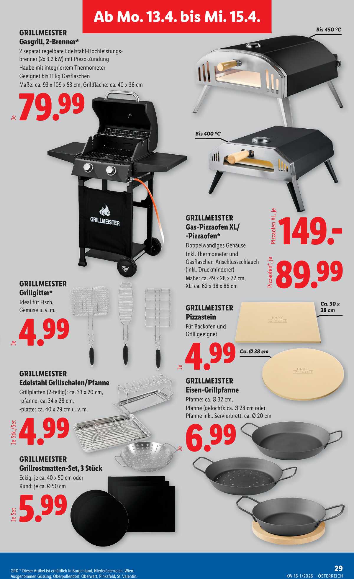 Leták Lidl Rakousko 9.4.-15.4.2026 strana 32