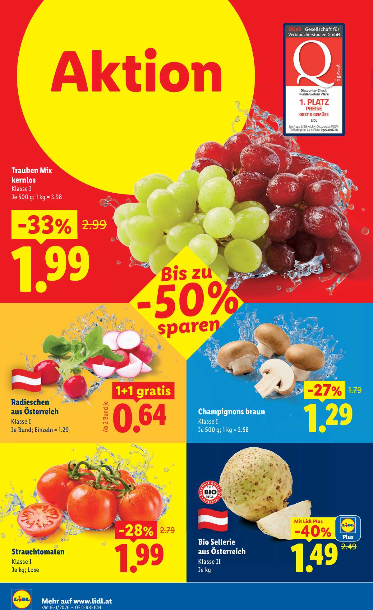 Leták Lidl Rakousko 9.4.-15.4.2026 strana 37