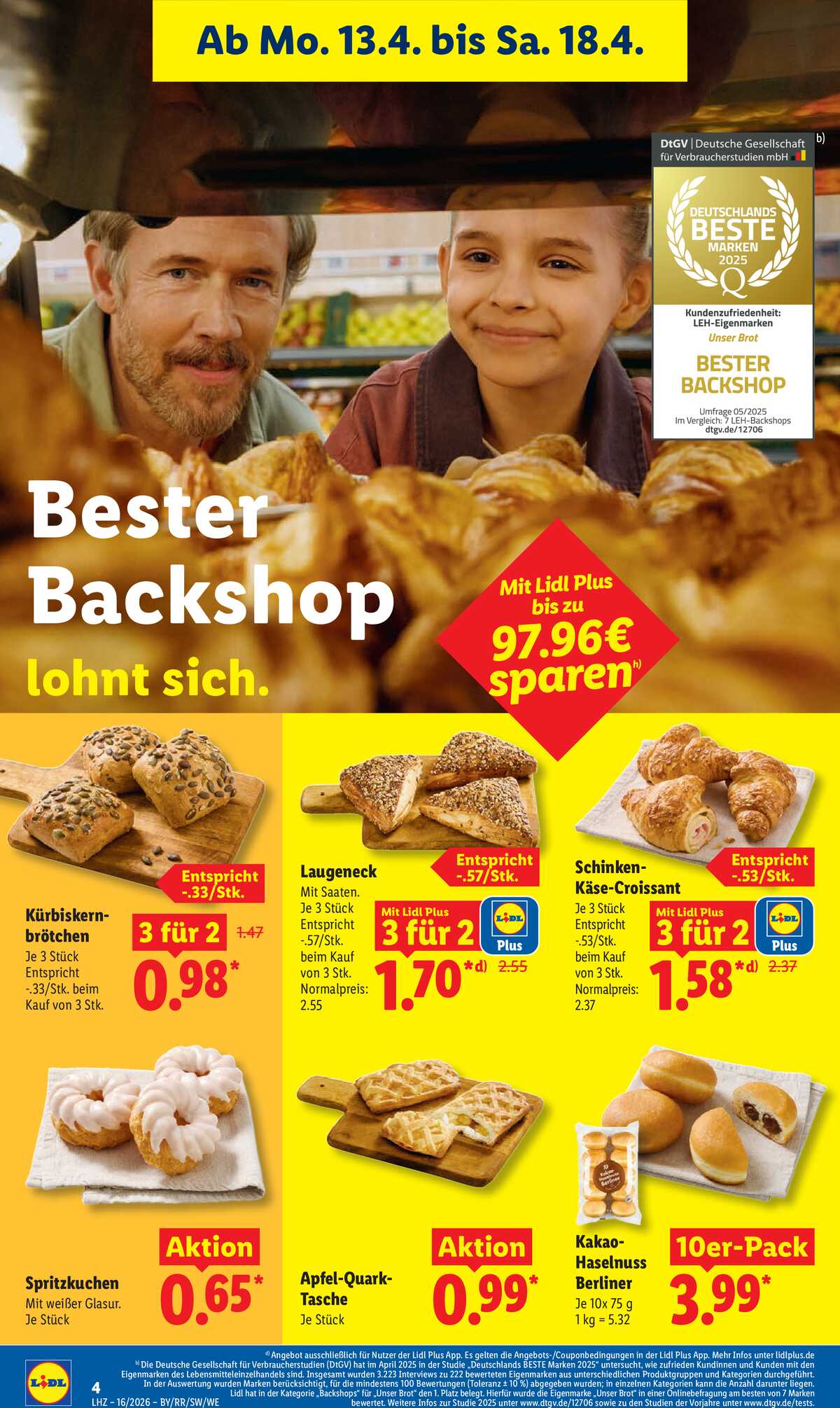 Leták Lidl Německo 13.4.-18.4.2026 strana 10