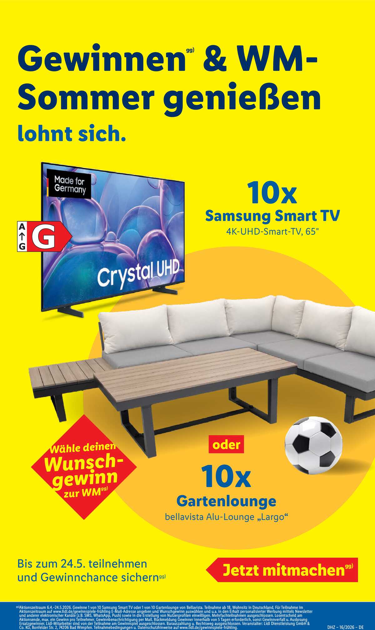 Leták Lidl Německo 13.4.-18.4.2026 strana 17