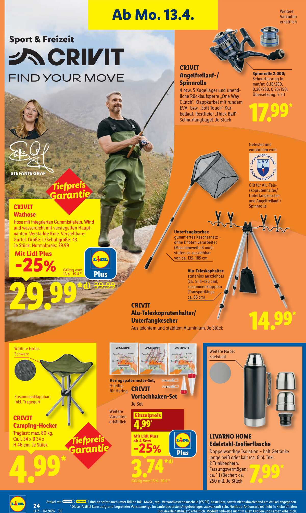 Leták Lidl Německo 13.4.-18.4.2026 strana 42