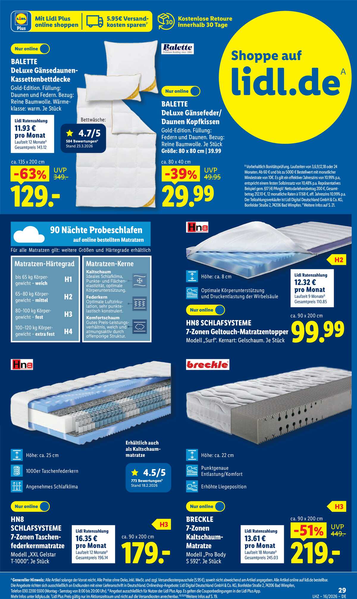 Leták Lidl Německo 13.4.-18.4.2026 strana 47