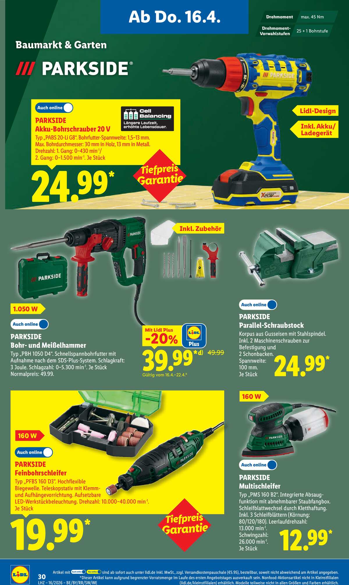 Leták Lidl Německo 13.4.-18.4.2026 strana 48