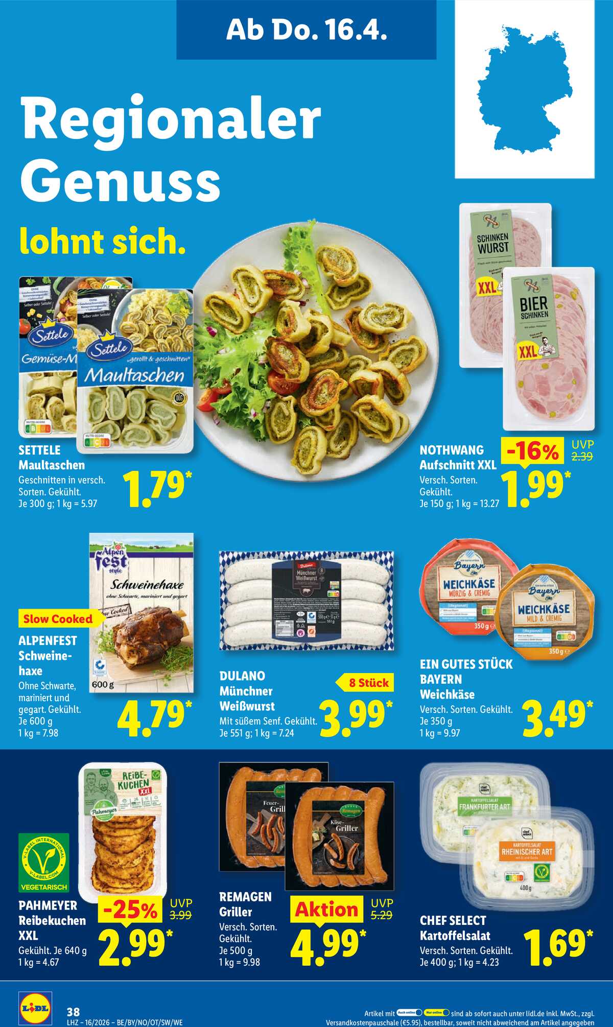 Leták Lidl Německo 13.4.-18.4.2026 strana 60