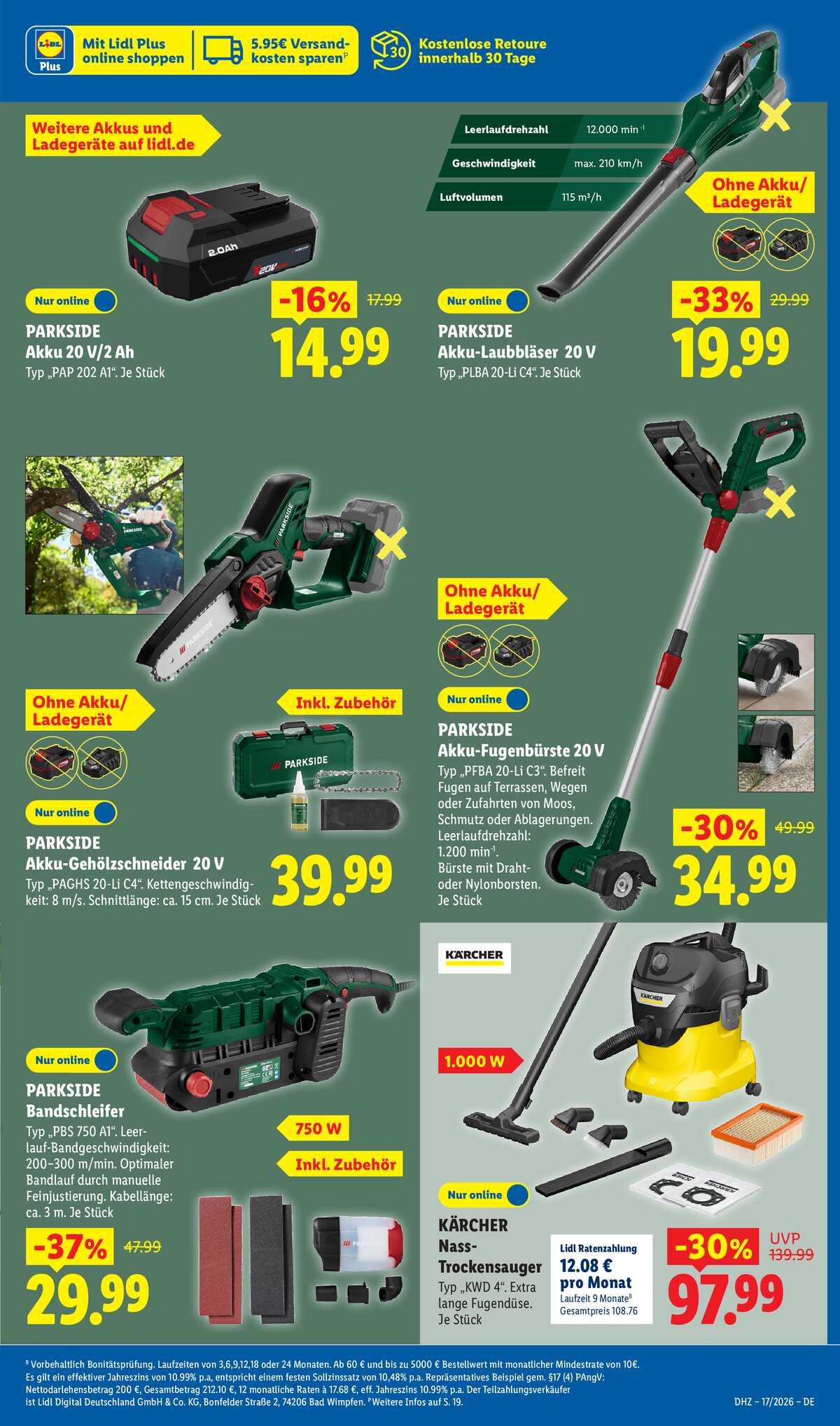 Leták Lidl Německo 20.4.-25.4.2026 strana 3