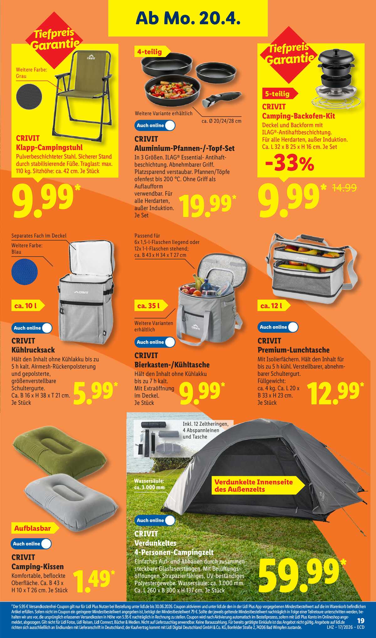 Leták Lidl Německo 20.4.-25.4.2026 strana 7