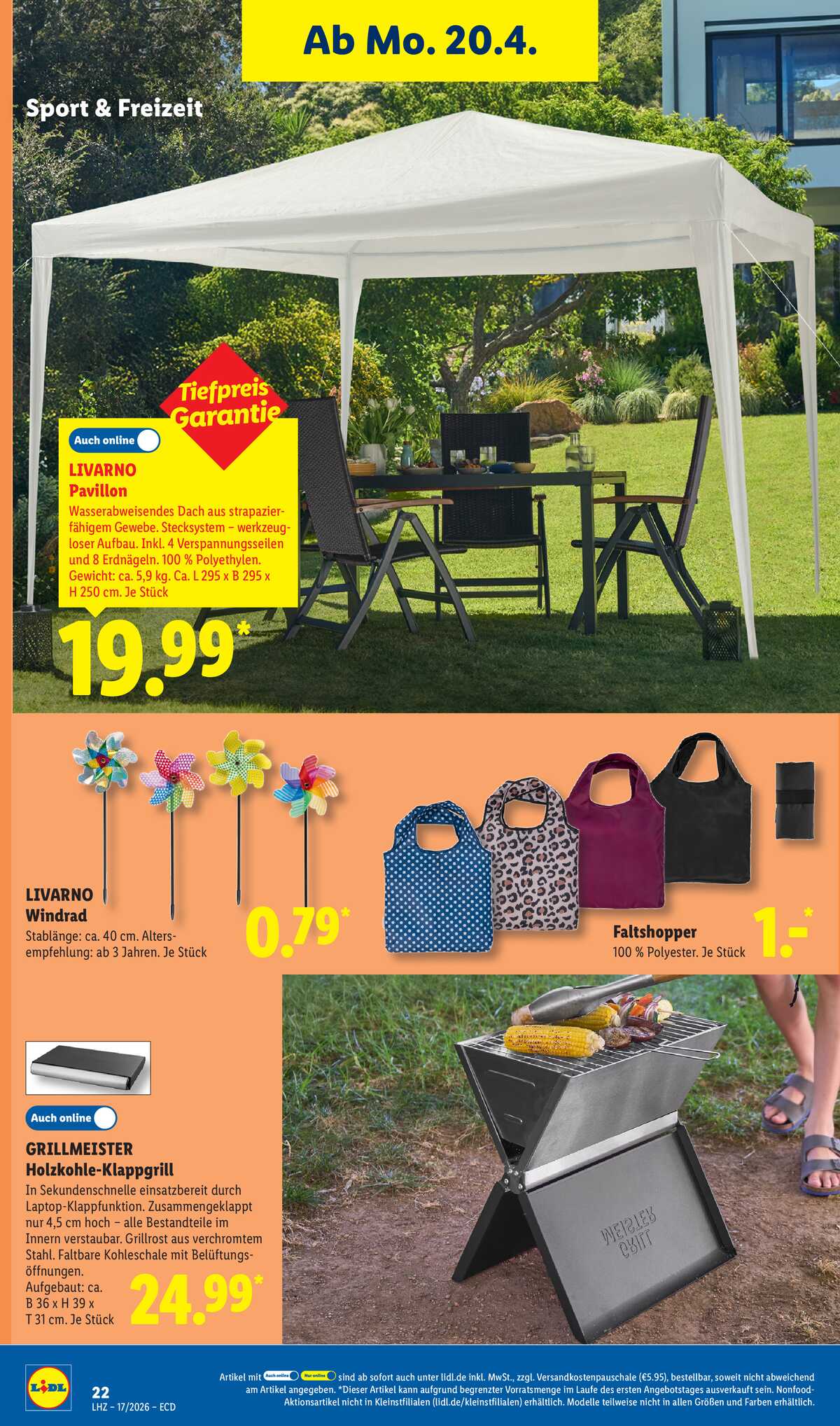 Leták Lidl Německo 20.4.-25.4.2026 strana 10