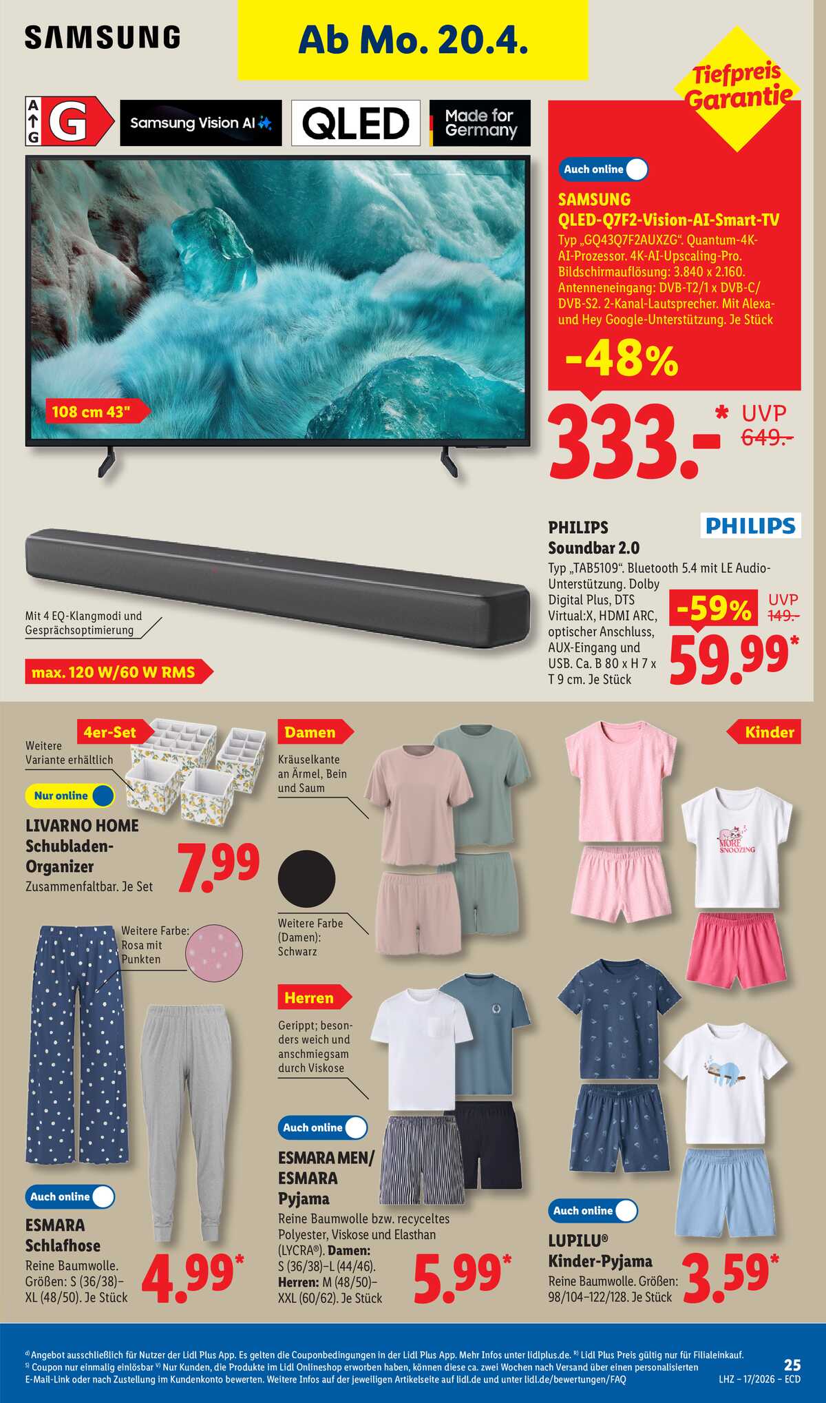 Leták Lidl Německo 20.4.-25.4.2026 strana 13