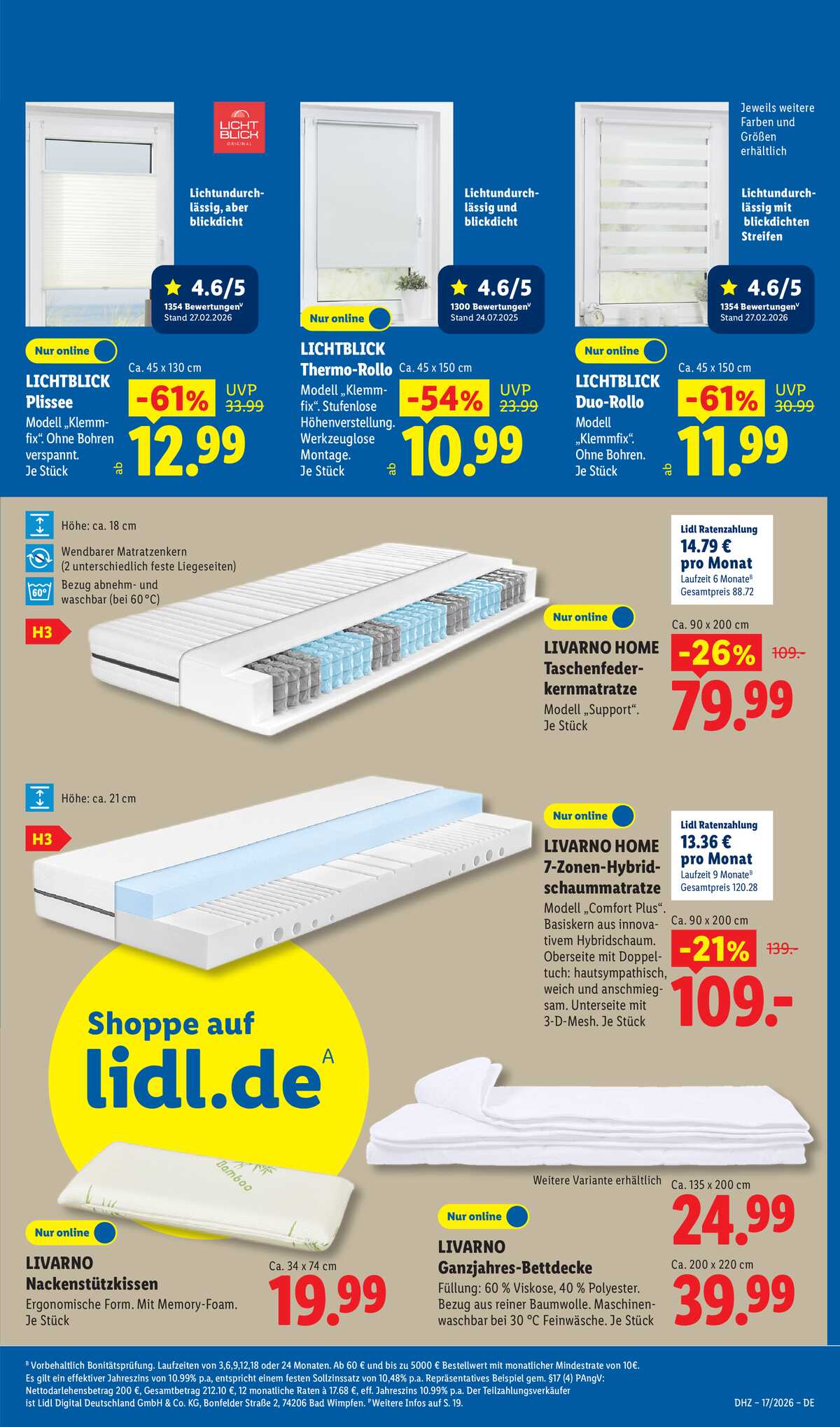 Leták Lidl Německo 20.4.-25.4.2026 strana 15