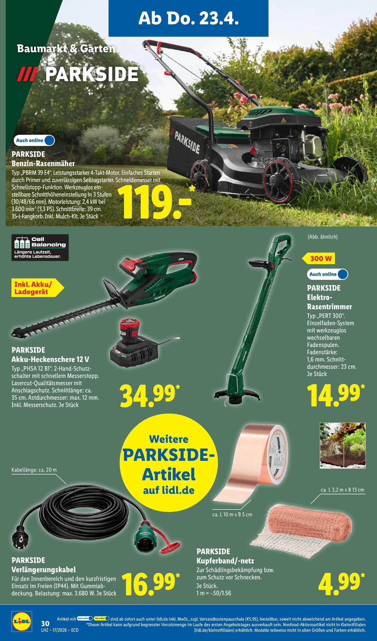 Leták Lidl Německo 20.4.-25.4.2026 strana 20