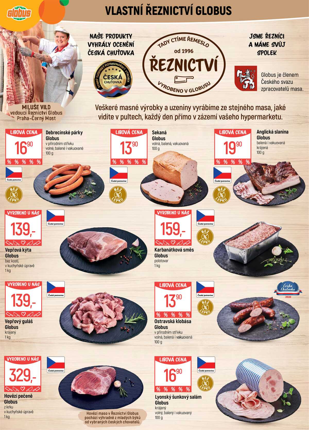 Akční leták Globus 8.4. - 14.4.2026 - Globus Praha - Centrum Černý Most strana 5