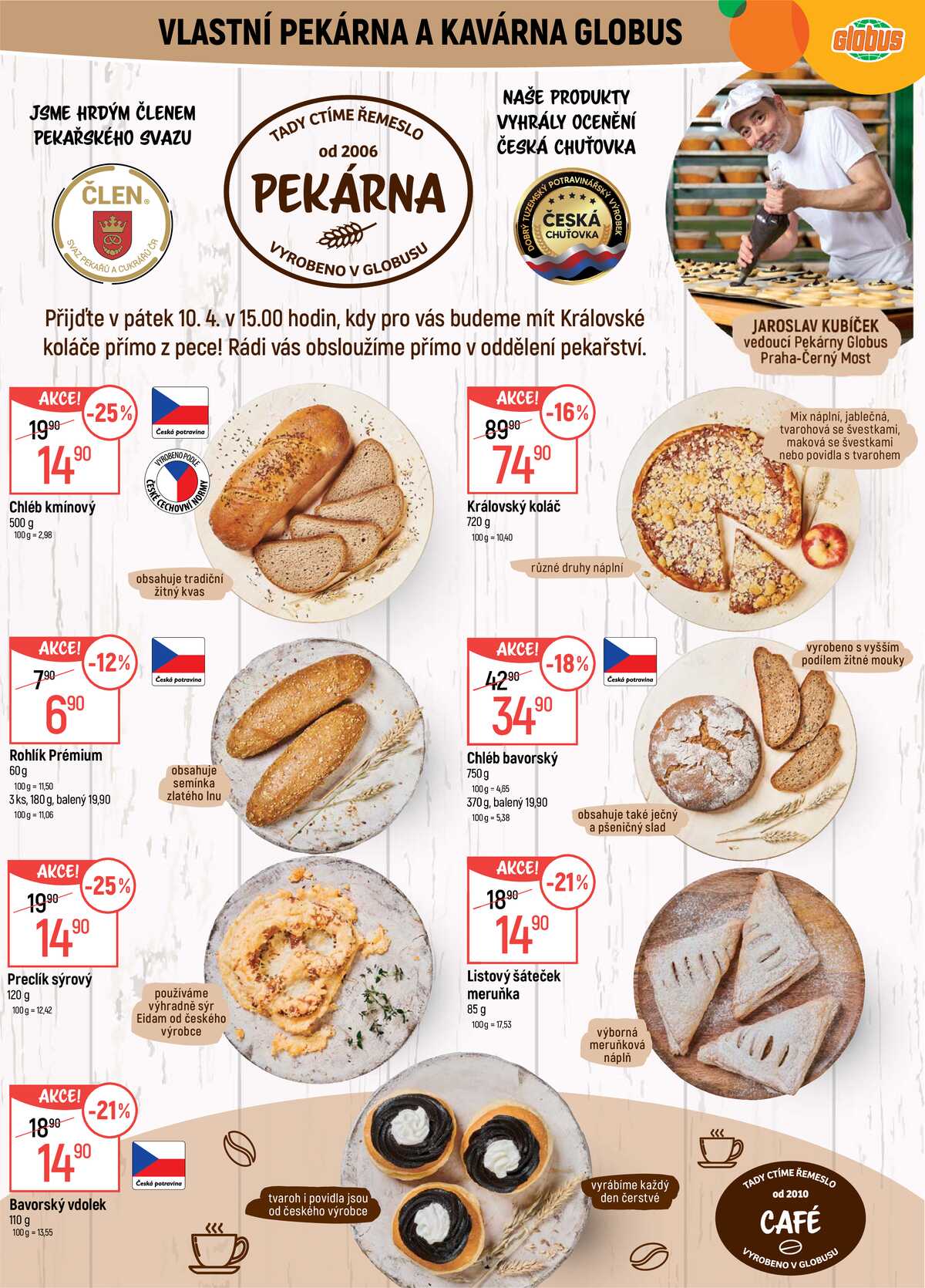 Akční leták Globus 8.4. - 14.4.2026 - Globus Praha - Centrum Černý Most strana 6