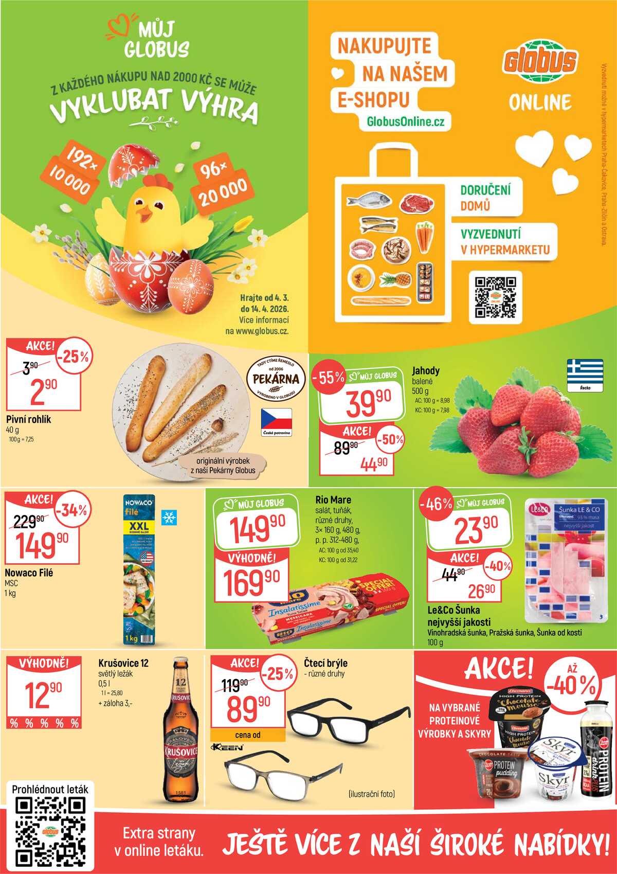 Akční leták Globus 8.4. - 14.4.2026 - Globus Praha - Čakovice strana 2