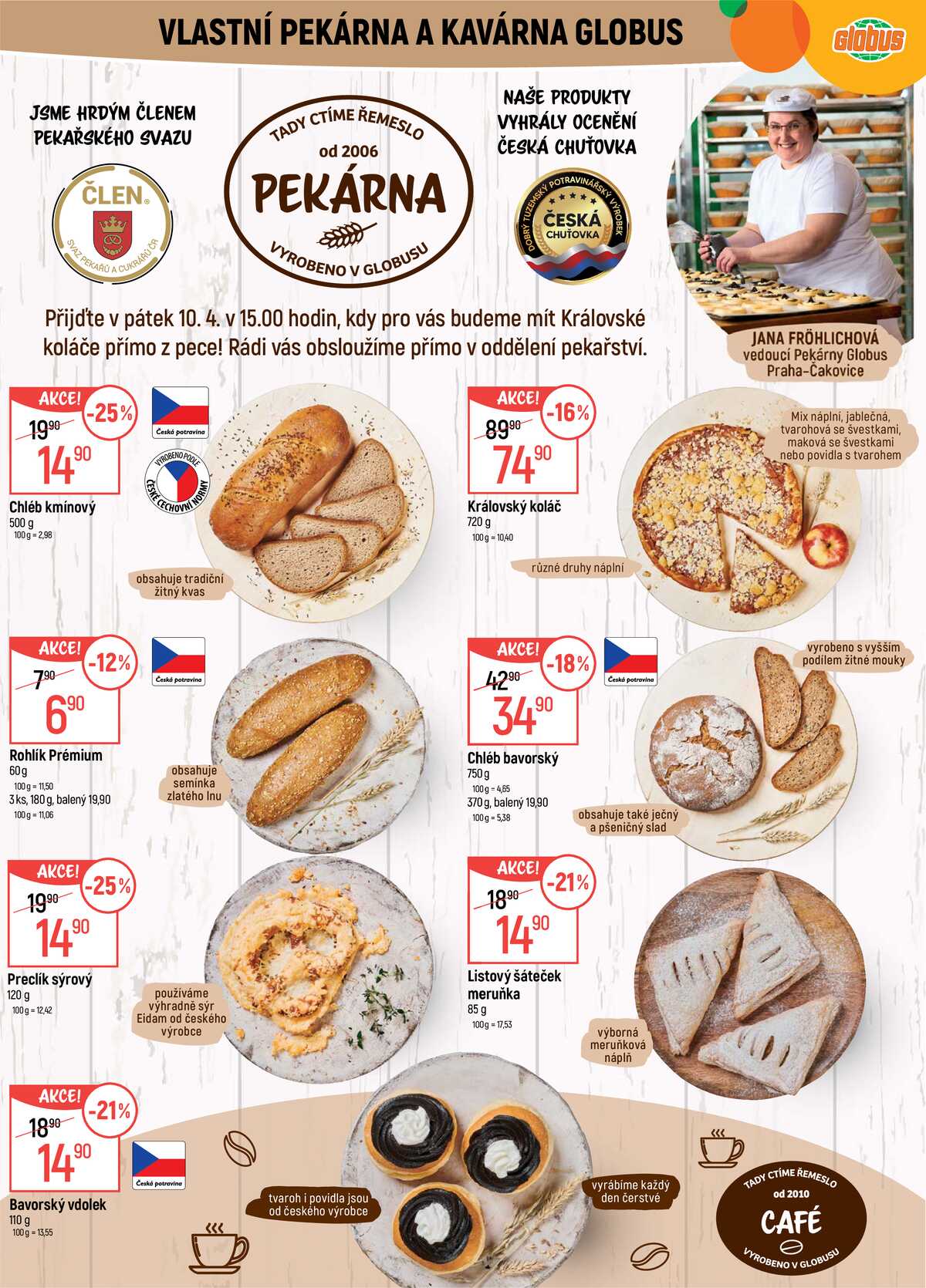 Akční leták Globus 8.4. - 14.4.2026 - Globus Praha - Čakovice strana 6