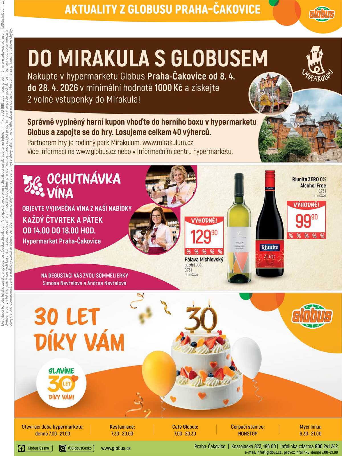 Akční leták Globus 8.4. - 14.4.2026 - Globus Praha - Čakovice strana 42
