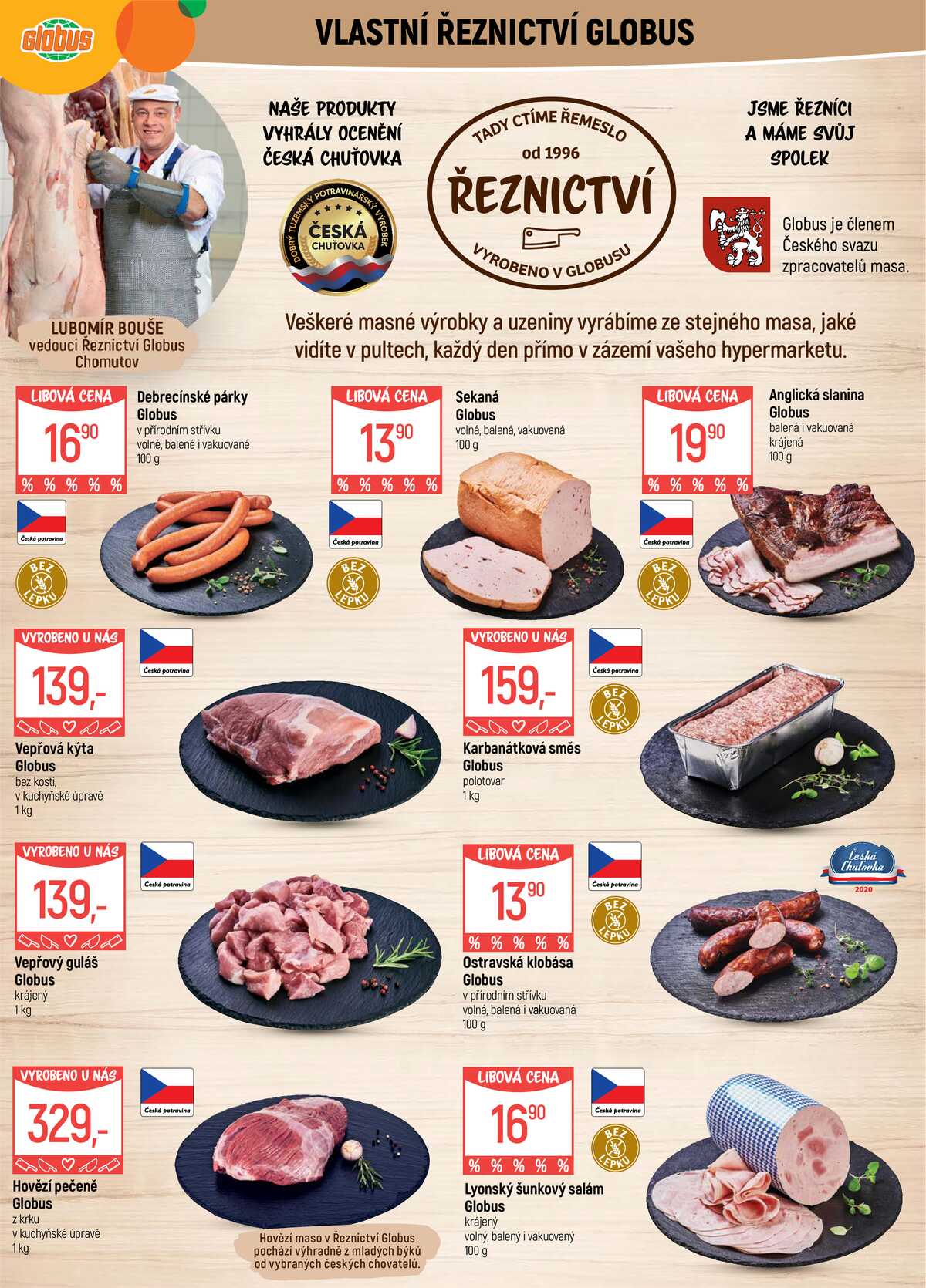 Akční leták Globus 8.4. - 14.4.2026 - Globus Chomutov strana 5