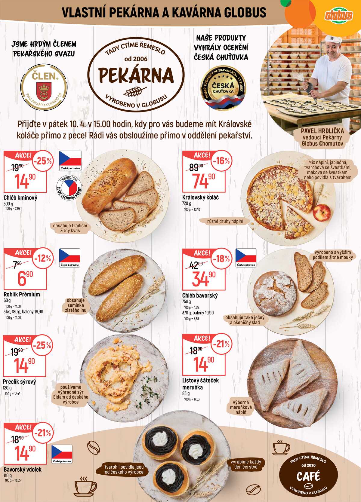Akční leták Globus 8.4. - 14.4.2026 - Globus Chomutov strana 6