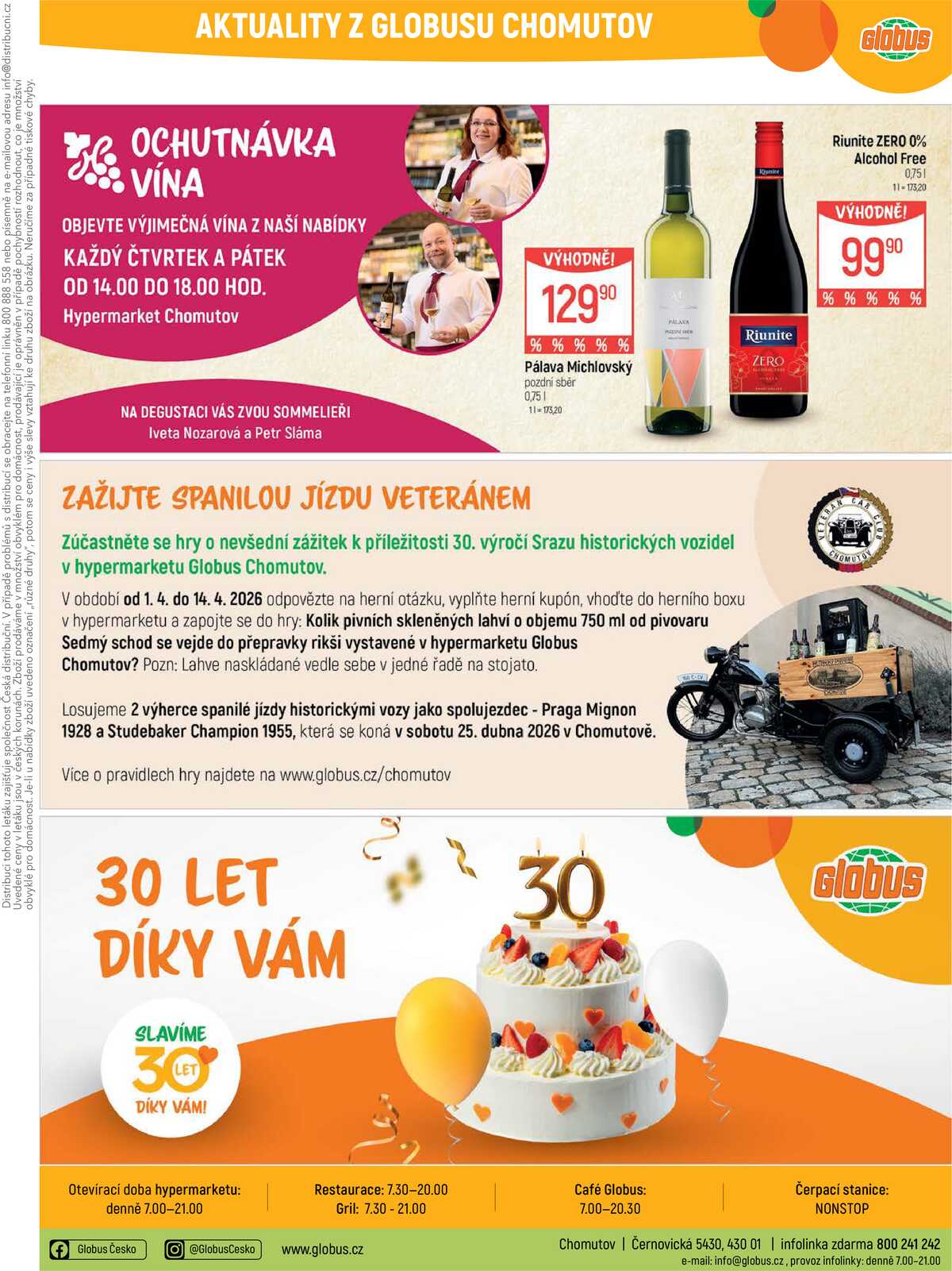 Akční leták Globus 8.4. - 14.4.2026 - Globus Chomutov strana 42