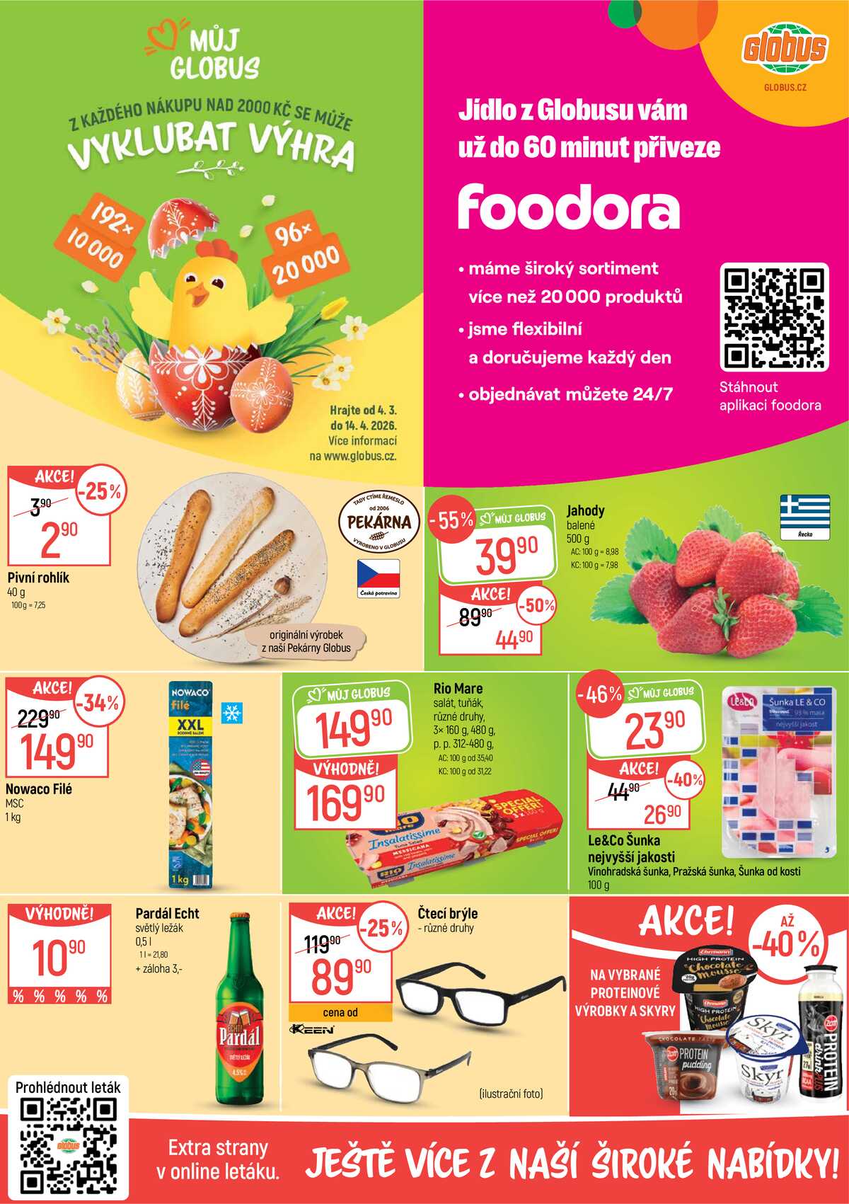 Akční leták Globus 8.4. - 14.4.2026 - Globus Jenišov u Karlových Varů strana 2