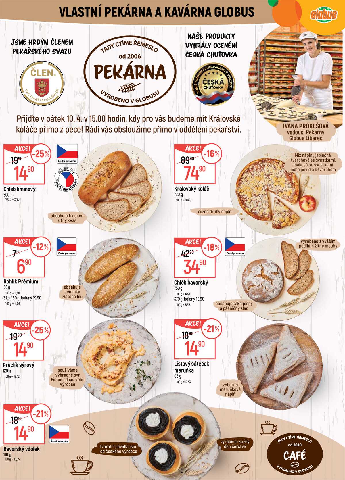 Akční leták Globus 8.4. - 14.4.2026 - Globus Liberec strana 6