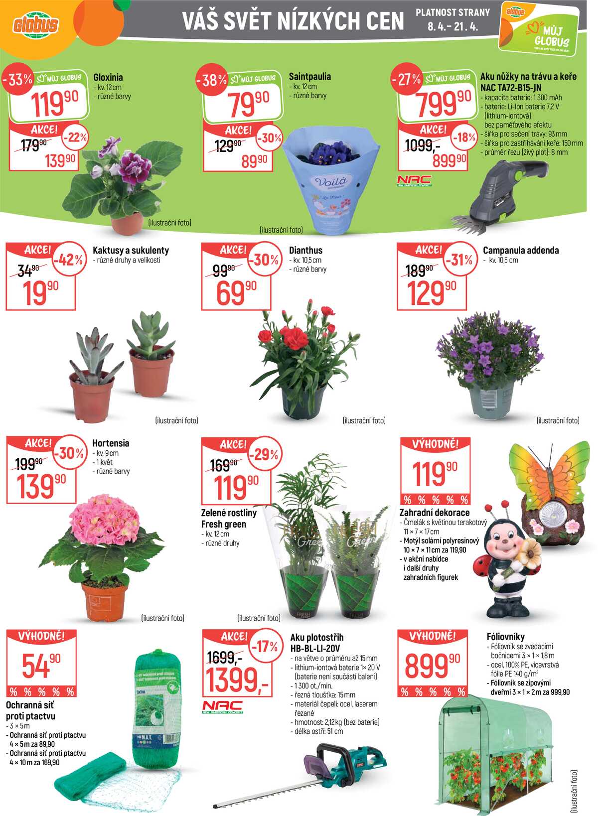 Akční leták Globus 8.4. - 14.4.2026 - Globus Liberec strana 40