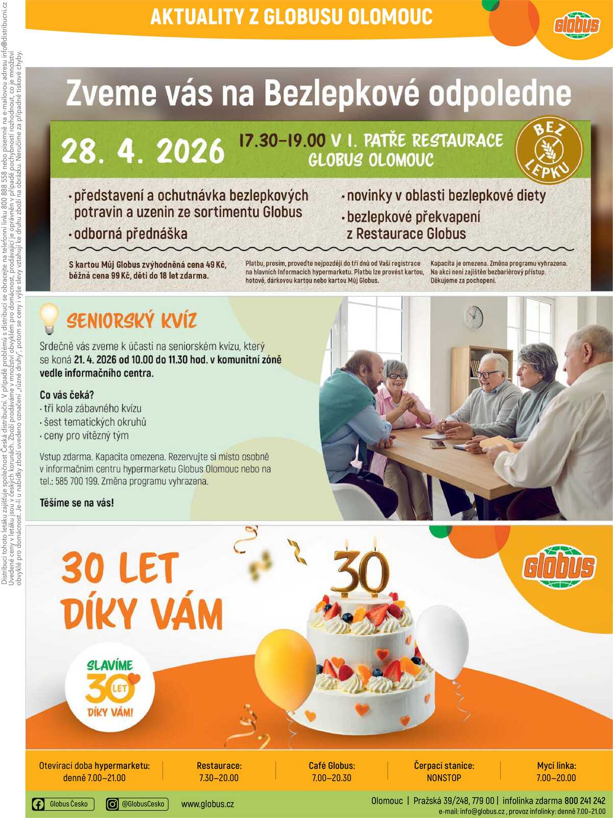Akční leták Globus 8.4. - 14.4.2026 - Globus Olomouc strana 42