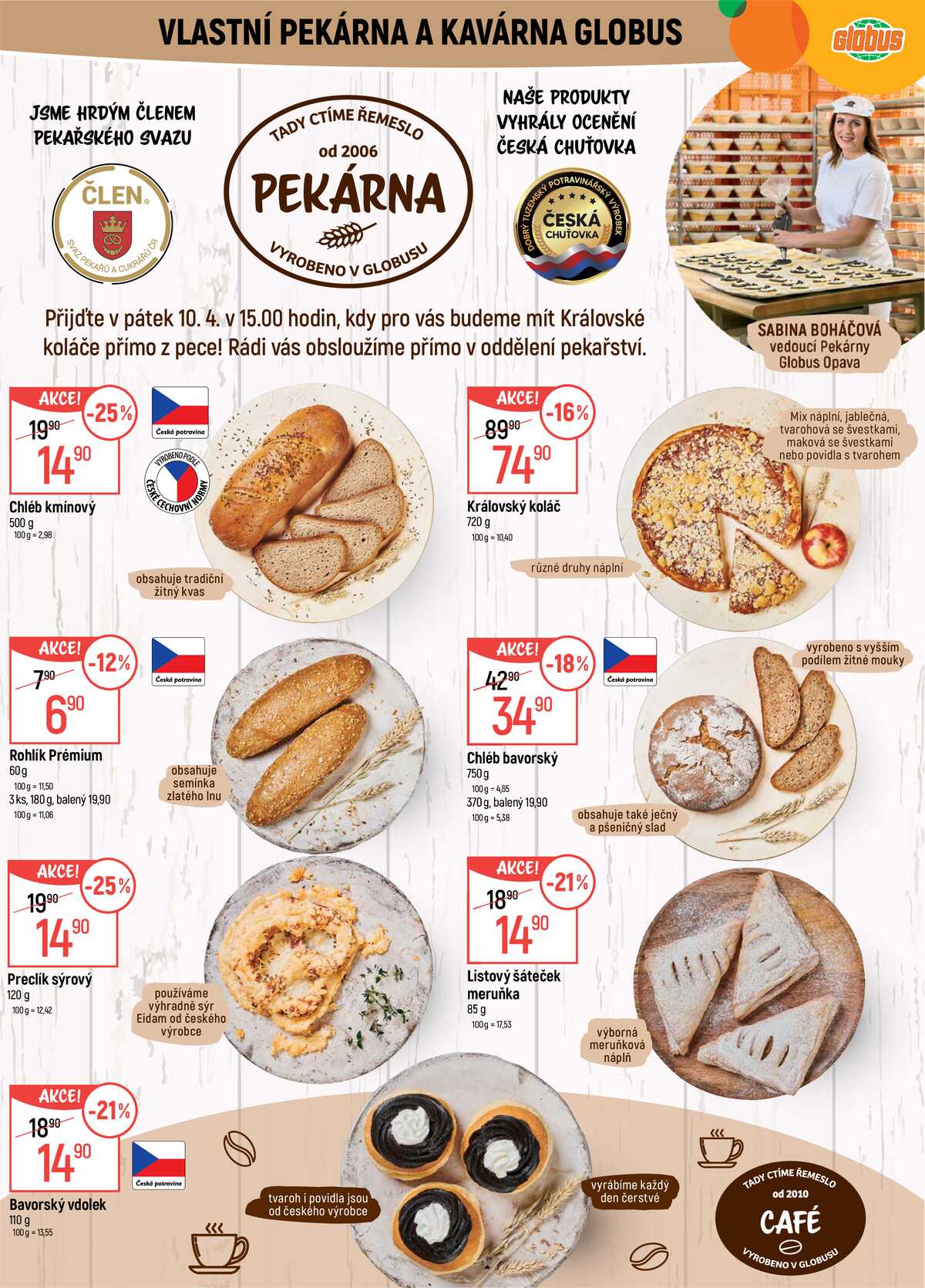 Akční leták Globus 8.4. - 14.4.2026 - Globus Opava strana 6