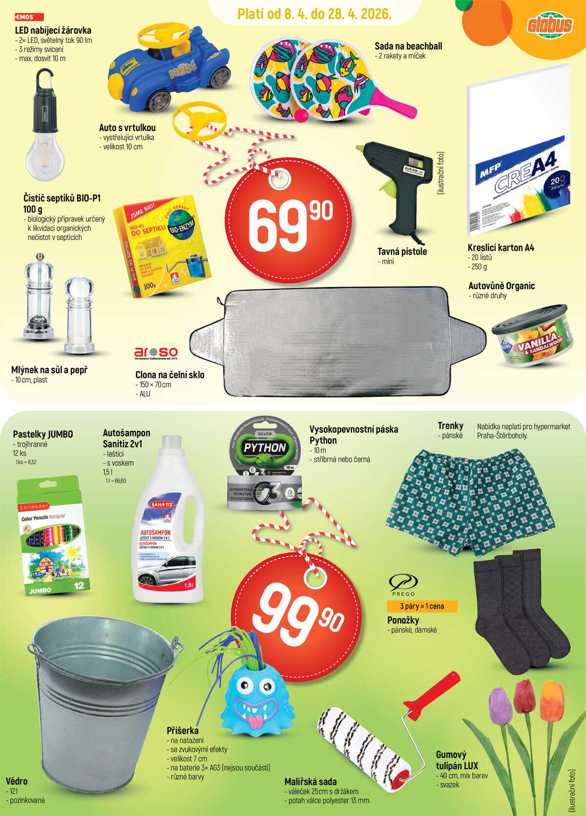 Akční leták Globus 8.4. - 14.4.2026 - Globus Opava strana 21