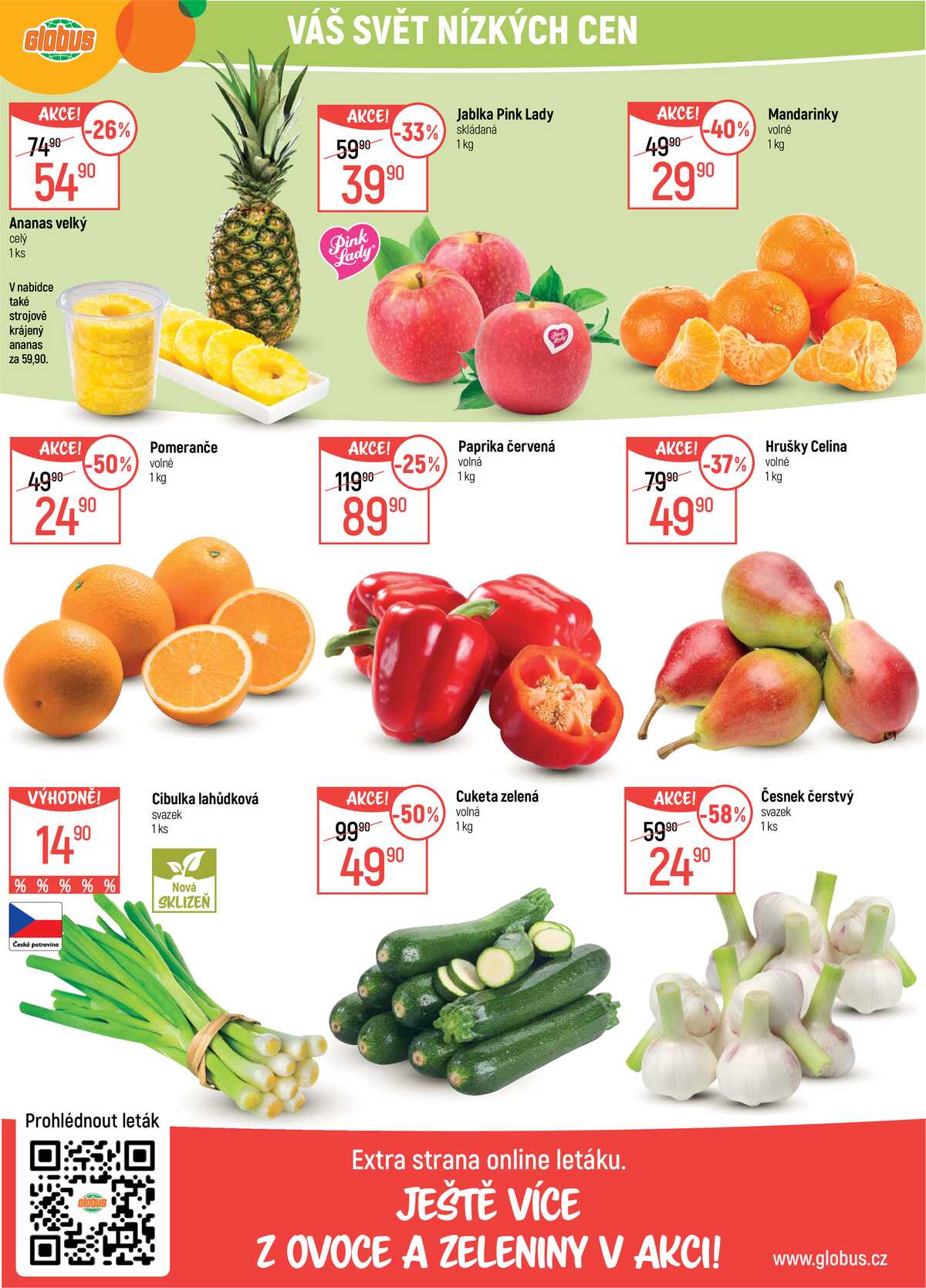 Akční leták Globus 8.4. - 14.4.2026 - Globus Opava strana 24