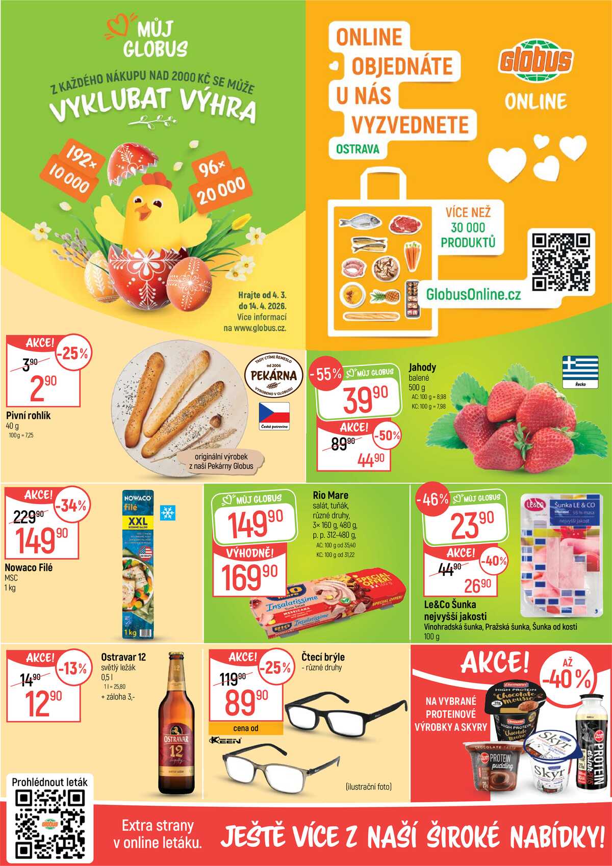 Akční leták Globus 8.4. - 14.4.2026 - Globus Ostrava strana 2