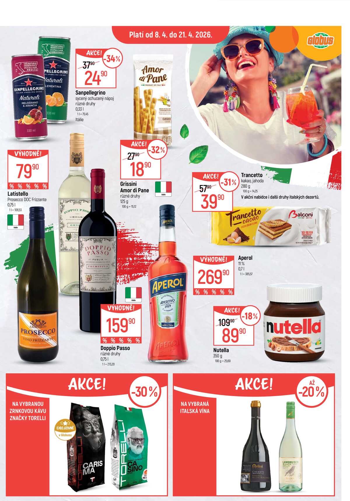 Akční leták Globus 8.4. - 21.4.2026 - Globus Pardubice strana 4