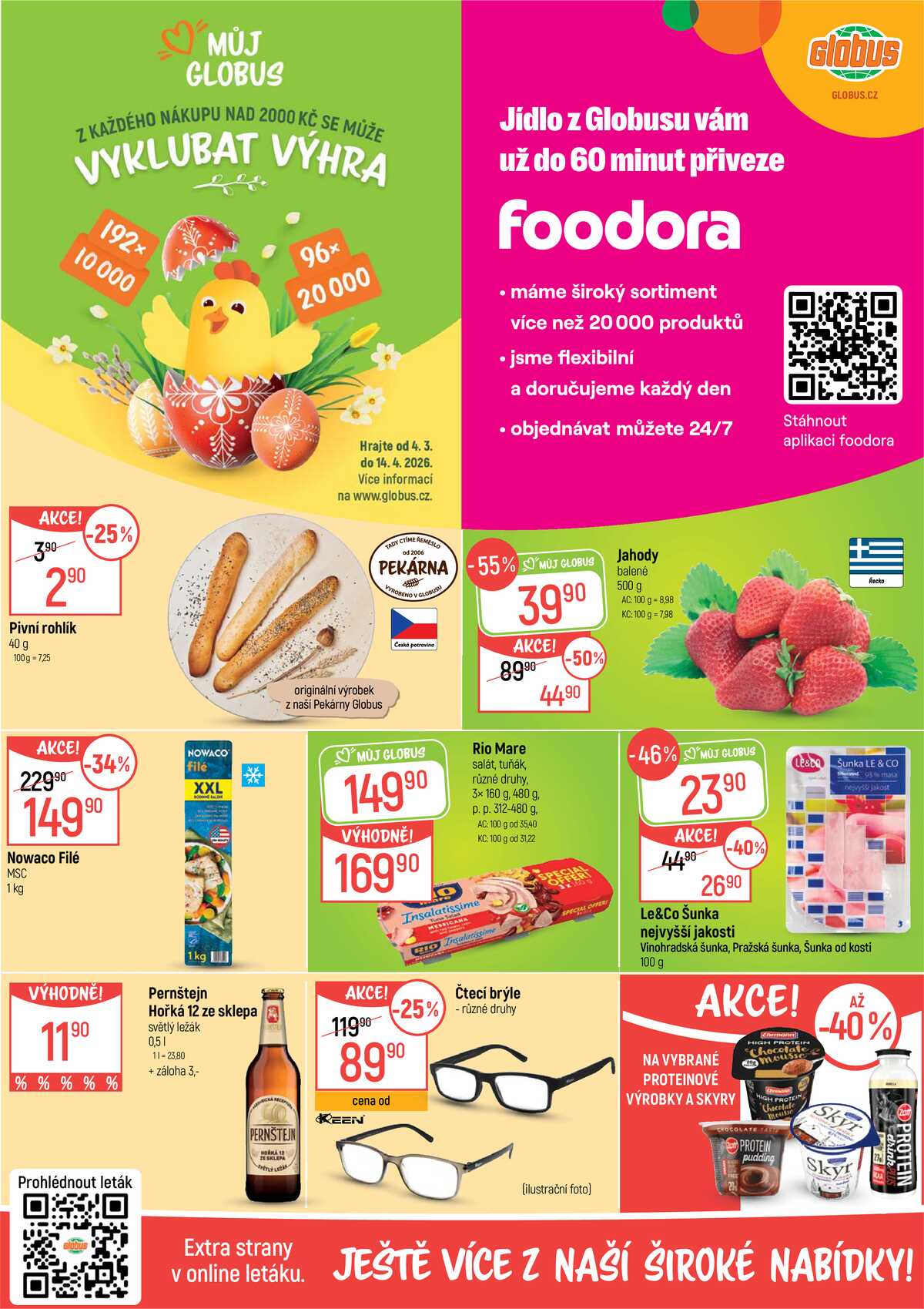 Akční leták Globus 8.4. - 14.4.2026 - Globus Pardubice strana 2