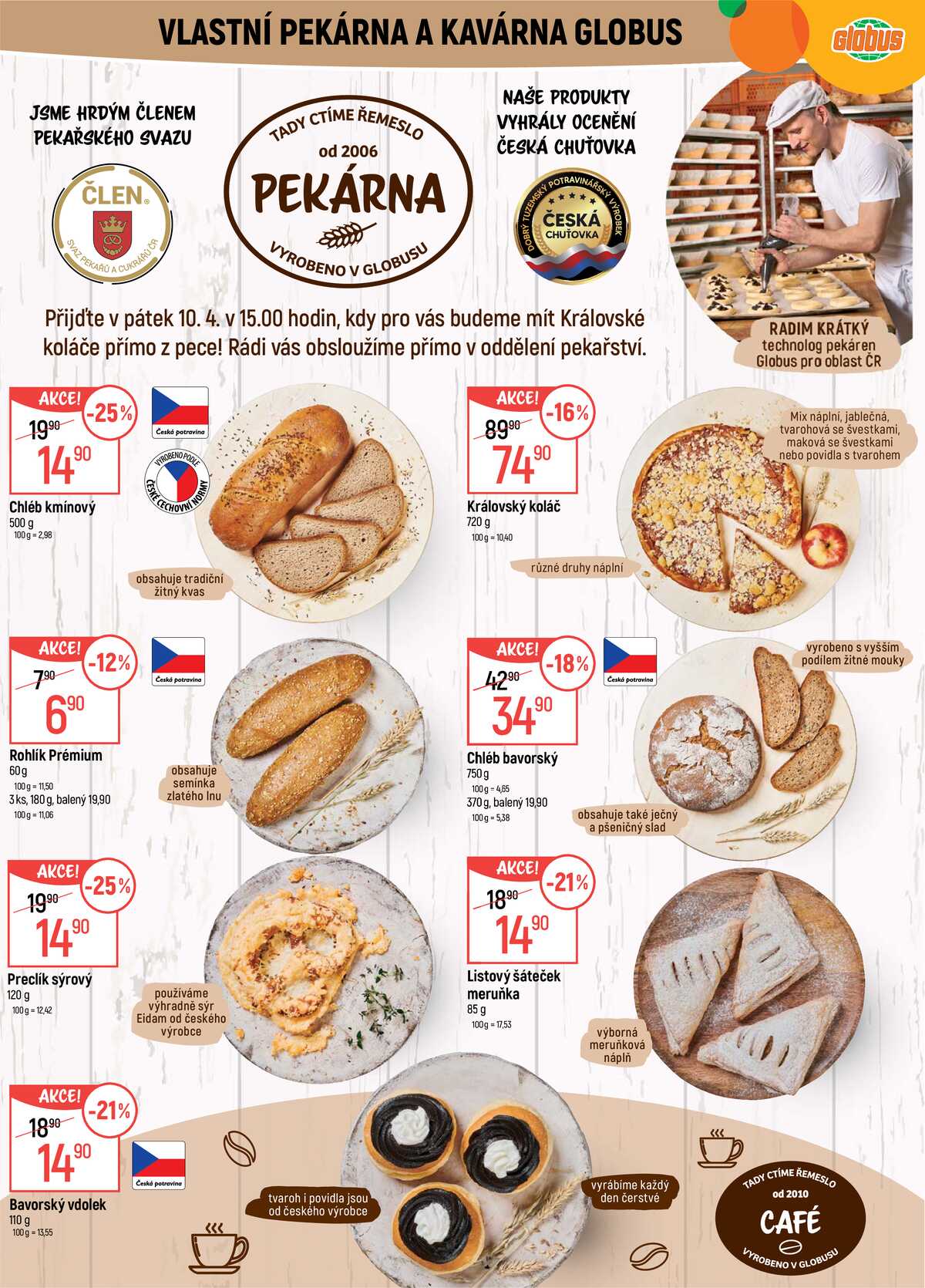 Akční leták Globus 8.4. - 14.4.2026 - Globus Pardubice strana 6