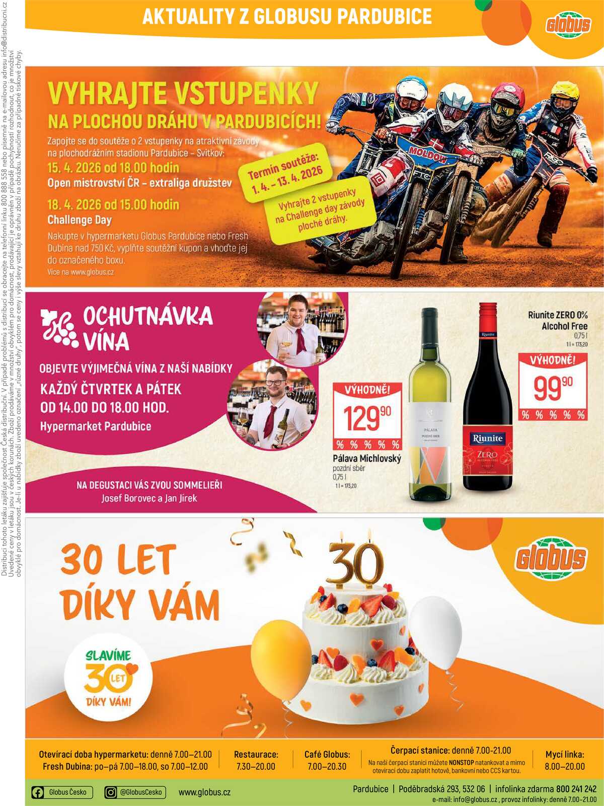 Akční leták Globus 8.4. - 14.4.2026 - Globus Pardubice strana 42