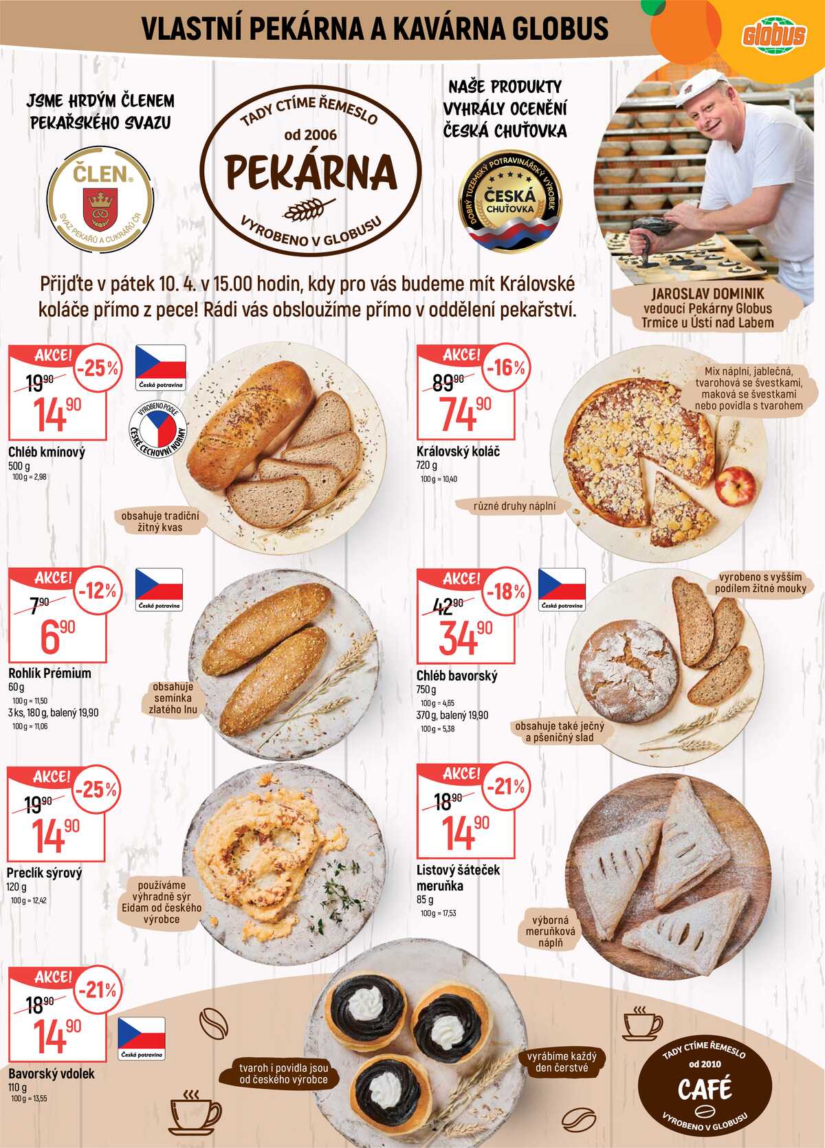 Akční leták Globus 8.4. - 14.4.2026 - Globus Trmice u Ústí nad Labem strana 6