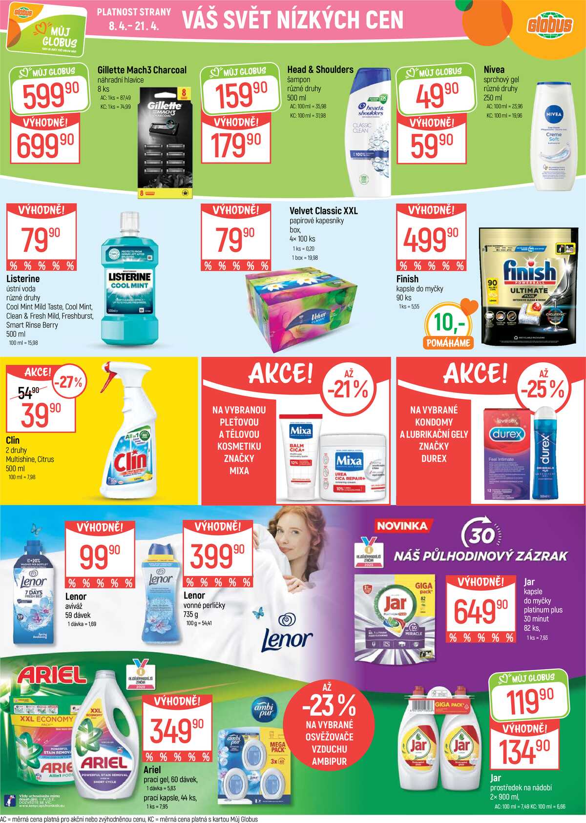 Akční leták Globus 8.4. - 14.4.2026 - Globus Trmice u Ústí nad Labem strana 35