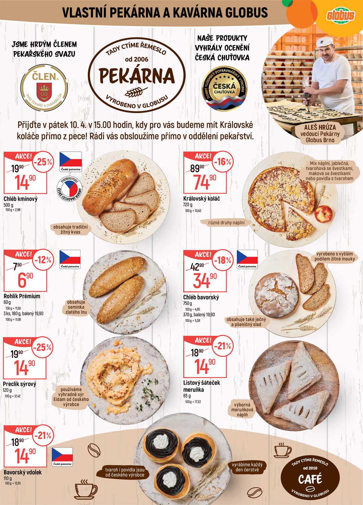 Akční leták Globus 8.4. - 14.4.2026 - Globus Brno Ivanovice strana 6