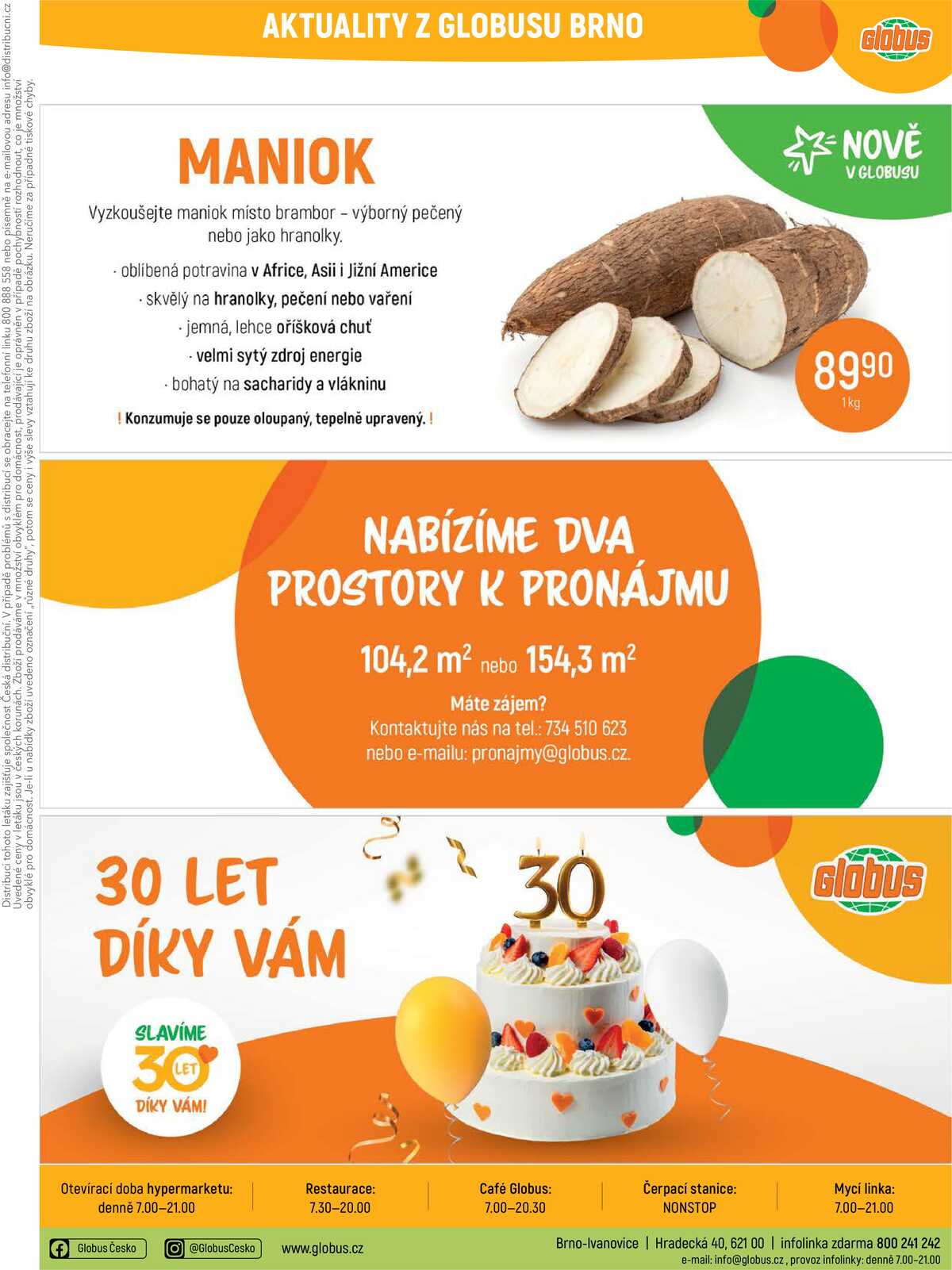 Akční leták Globus 8.4. - 14.4.2026 - Globus Brno Ivanovice strana 42