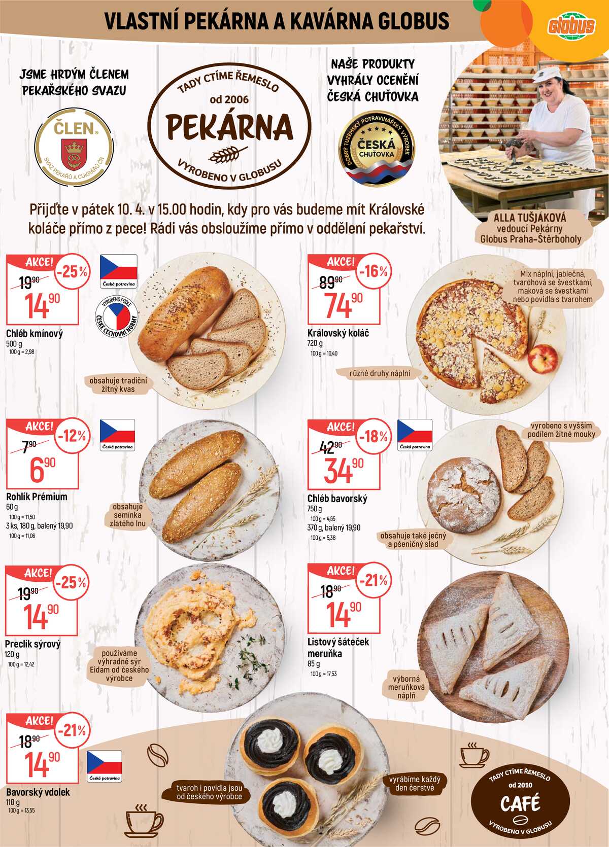 Akční leták Globus 8.4. - 14.4.2026 - Globus Praha - Štěrboholy strana 6