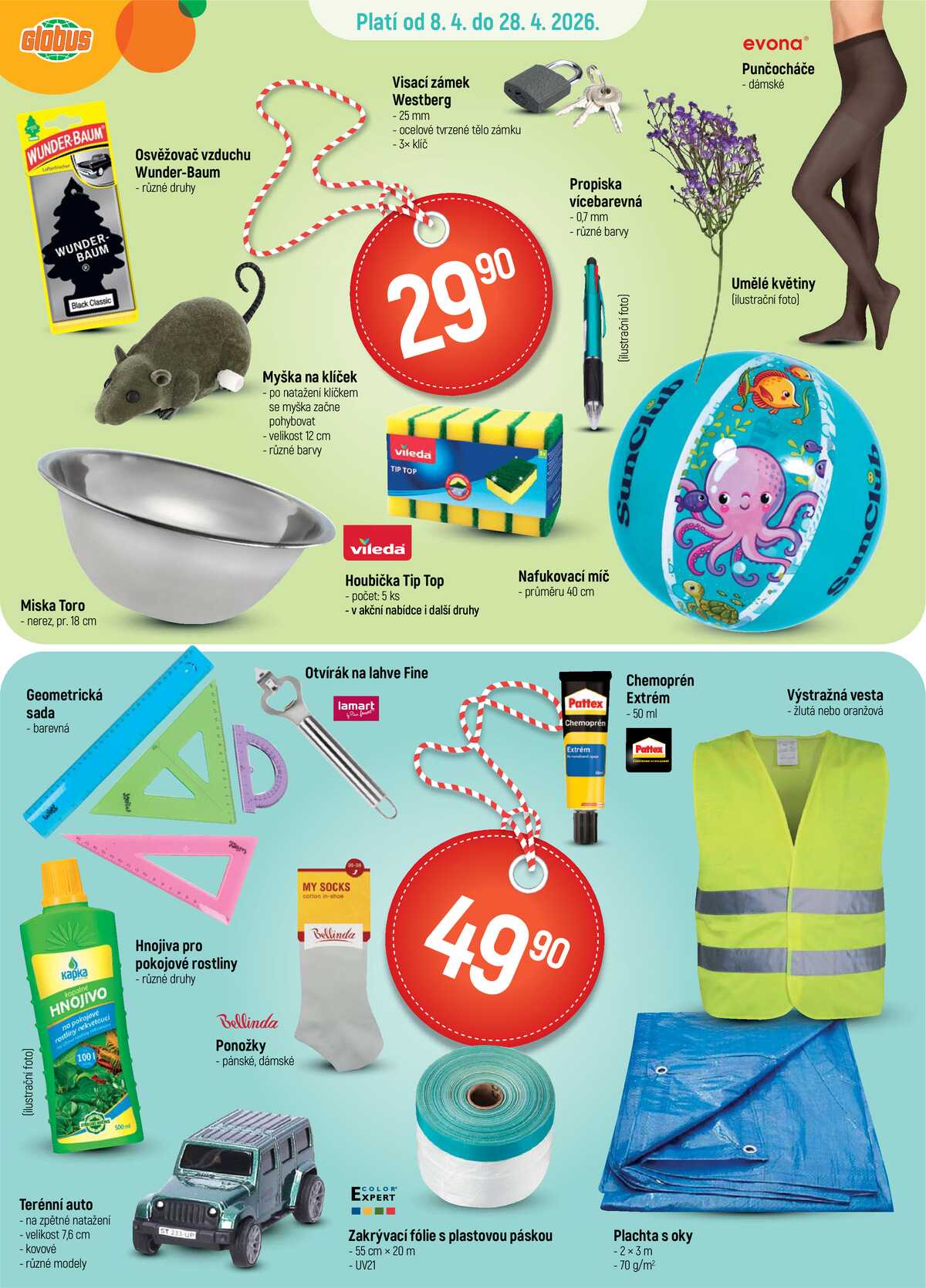 Akční leták Globus 8.4. - 14.4.2026 - Globus Praha - Štěrboholy strana 20