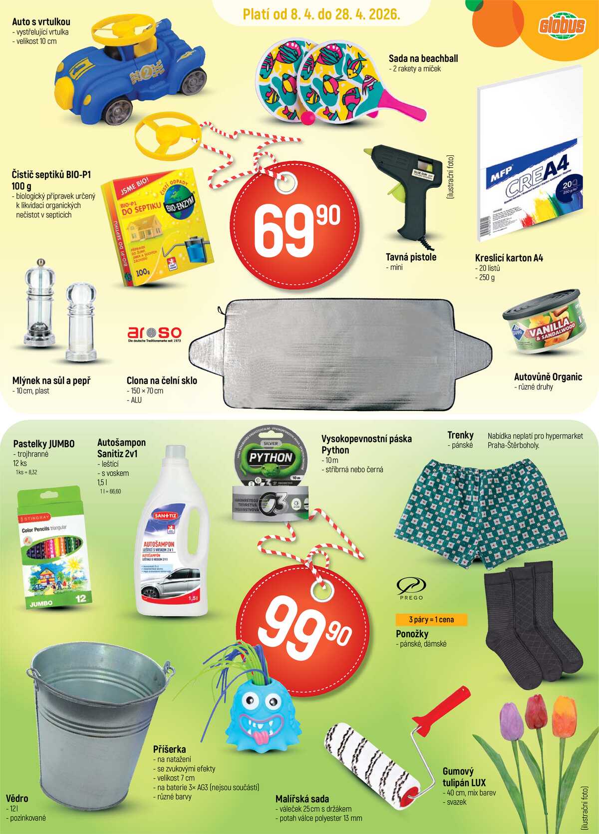 Akční leták Globus 8.4. - 14.4.2026 - Globus Praha - Štěrboholy strana 21