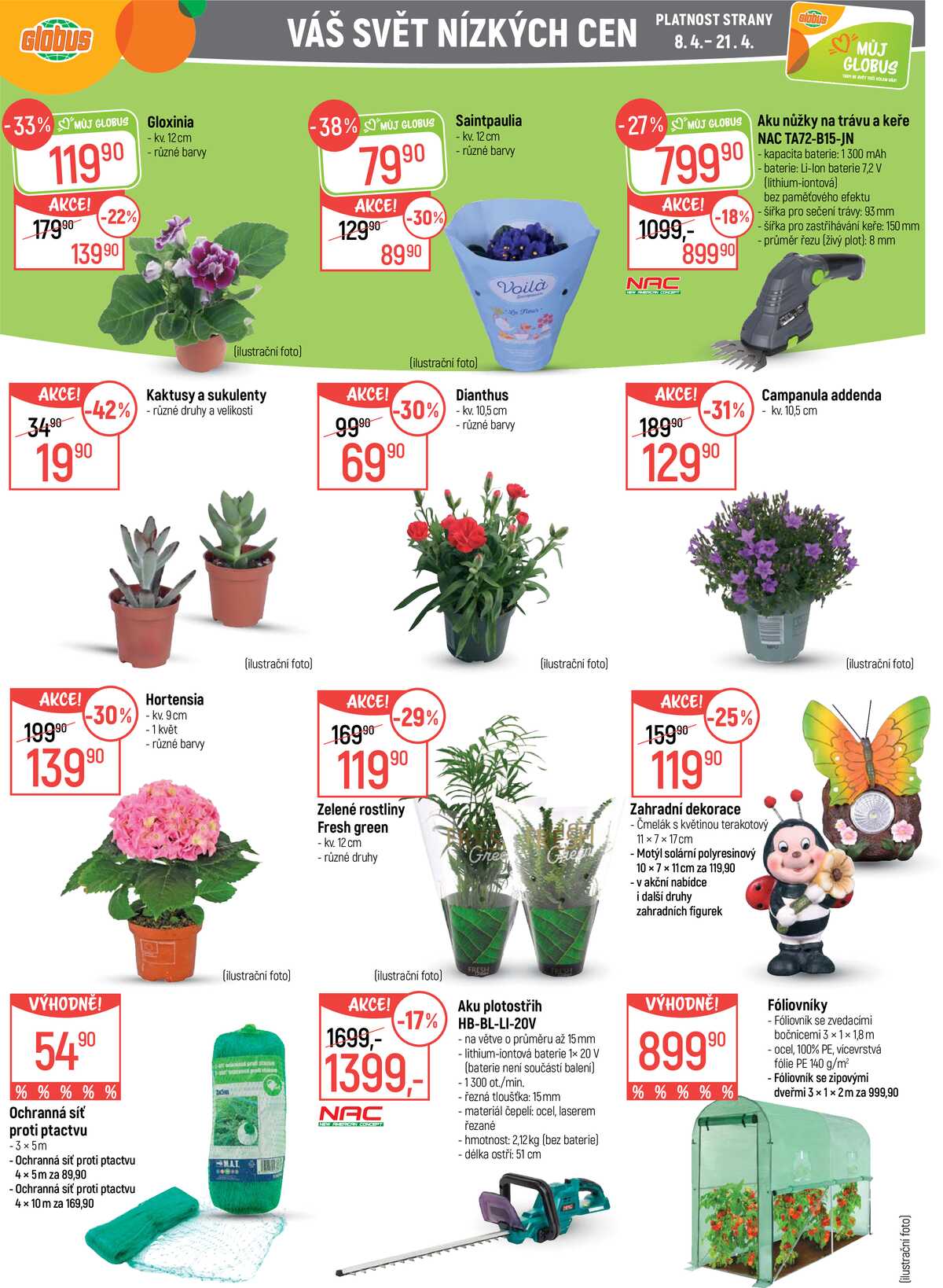Akční leták Globus 8.4. - 14.4.2026 - Globus Praha - Štěrboholy strana 40