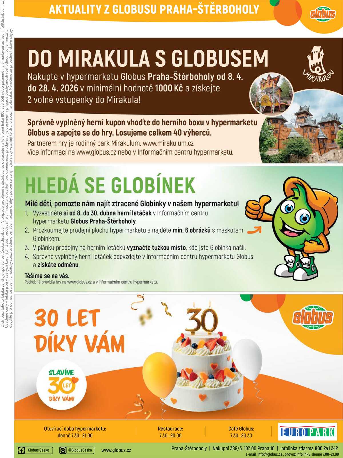 Akční leták Globus 8.4. - 14.4.2026 - Globus Praha - Štěrboholy strana 42