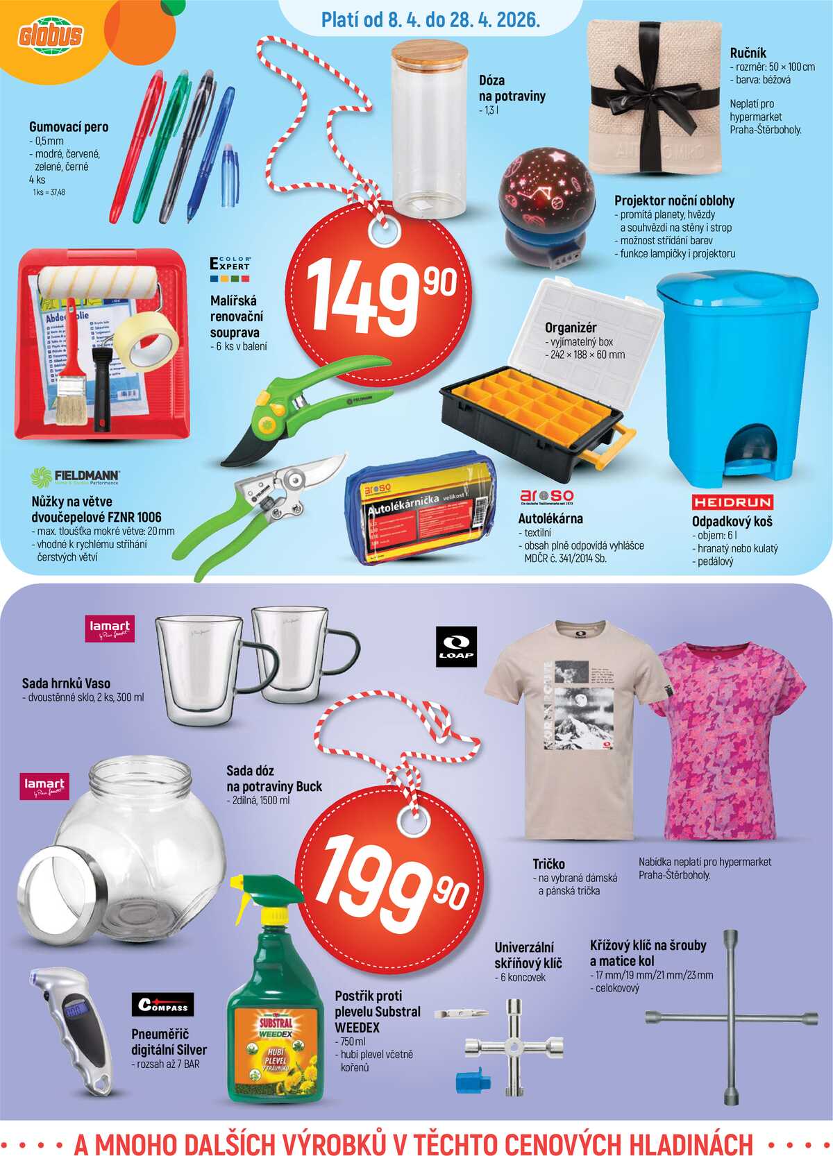 Akční leták Globus 8.4. - 14.4.2026 - Globus Praha - Štěrboholy strana 11