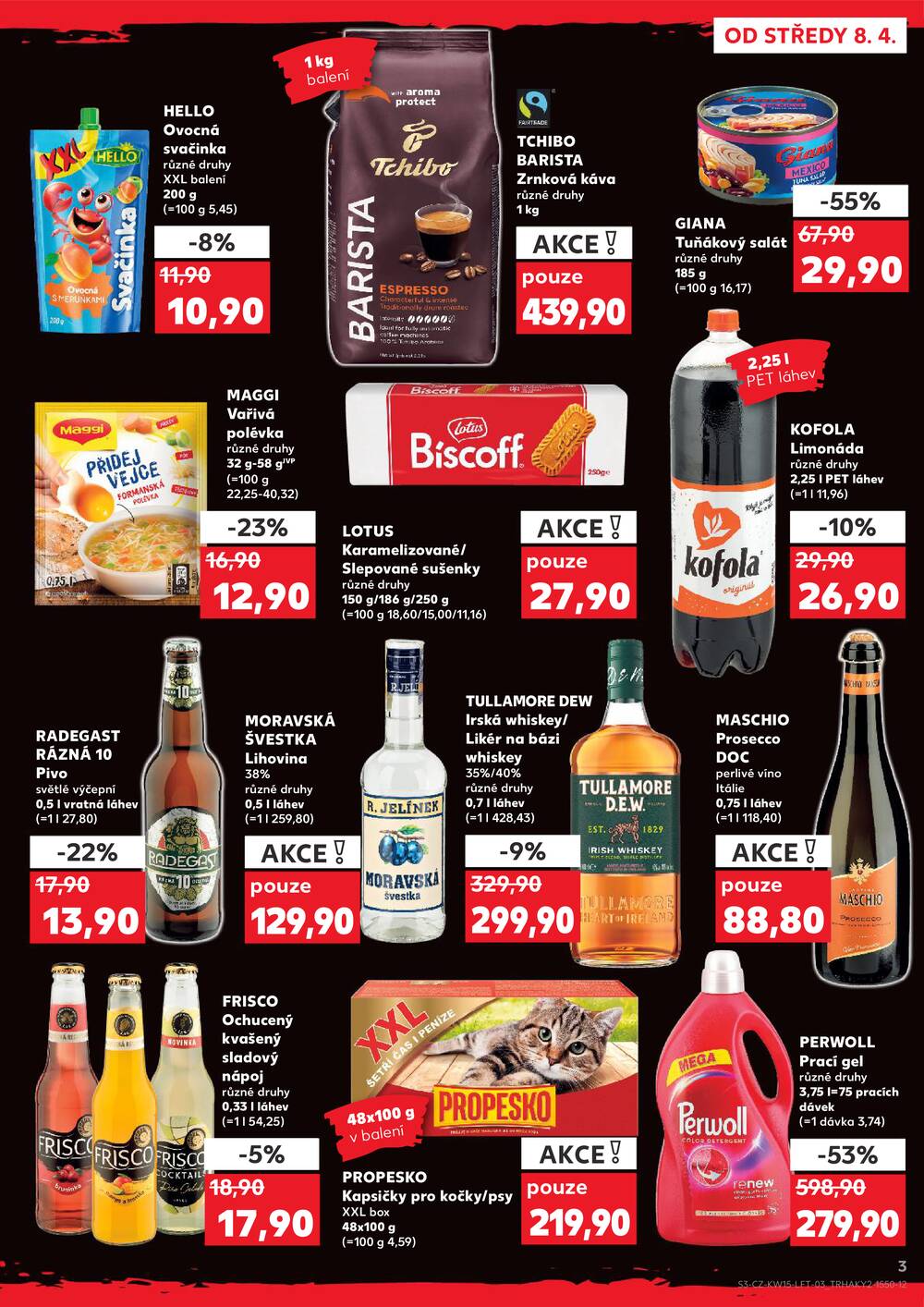 Kaufland 8.4. - 14.4. - Kaufland - Praha 3 (Jarov)
