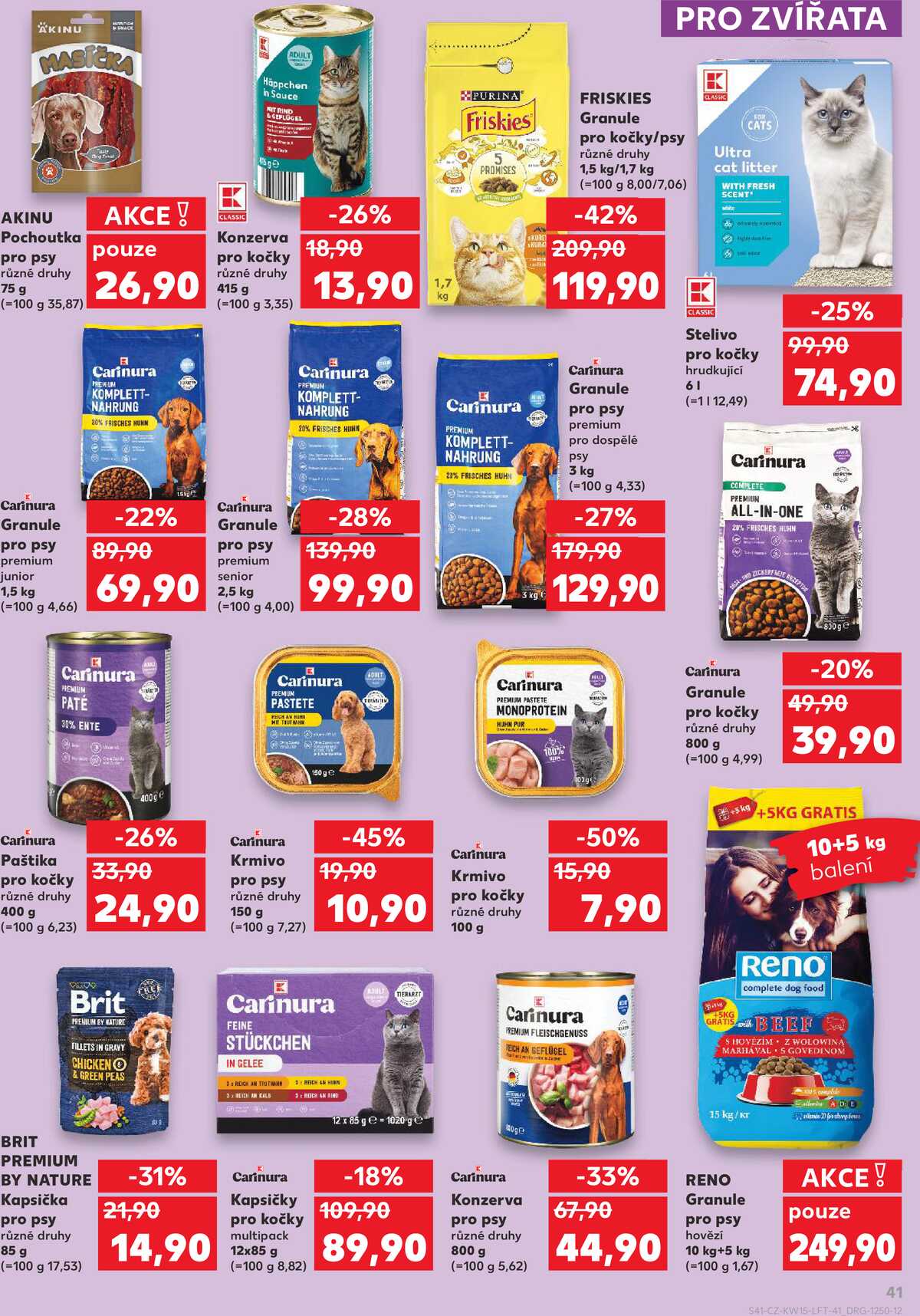 Kaufland 8.4. - 14.4. - Kaufland Praha Čestlice strana 41