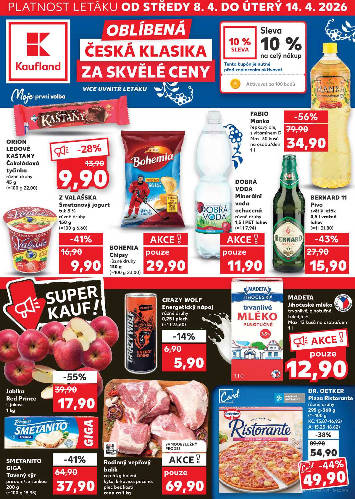Kaufland 8.4. - 14.4. - Kaufland - Strakonice strana 1