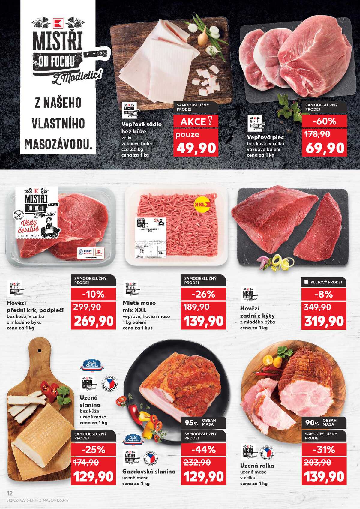 Kaufland 8.4. - 14.4. - Kaufland - Praha 4 (Michle) strana 12
